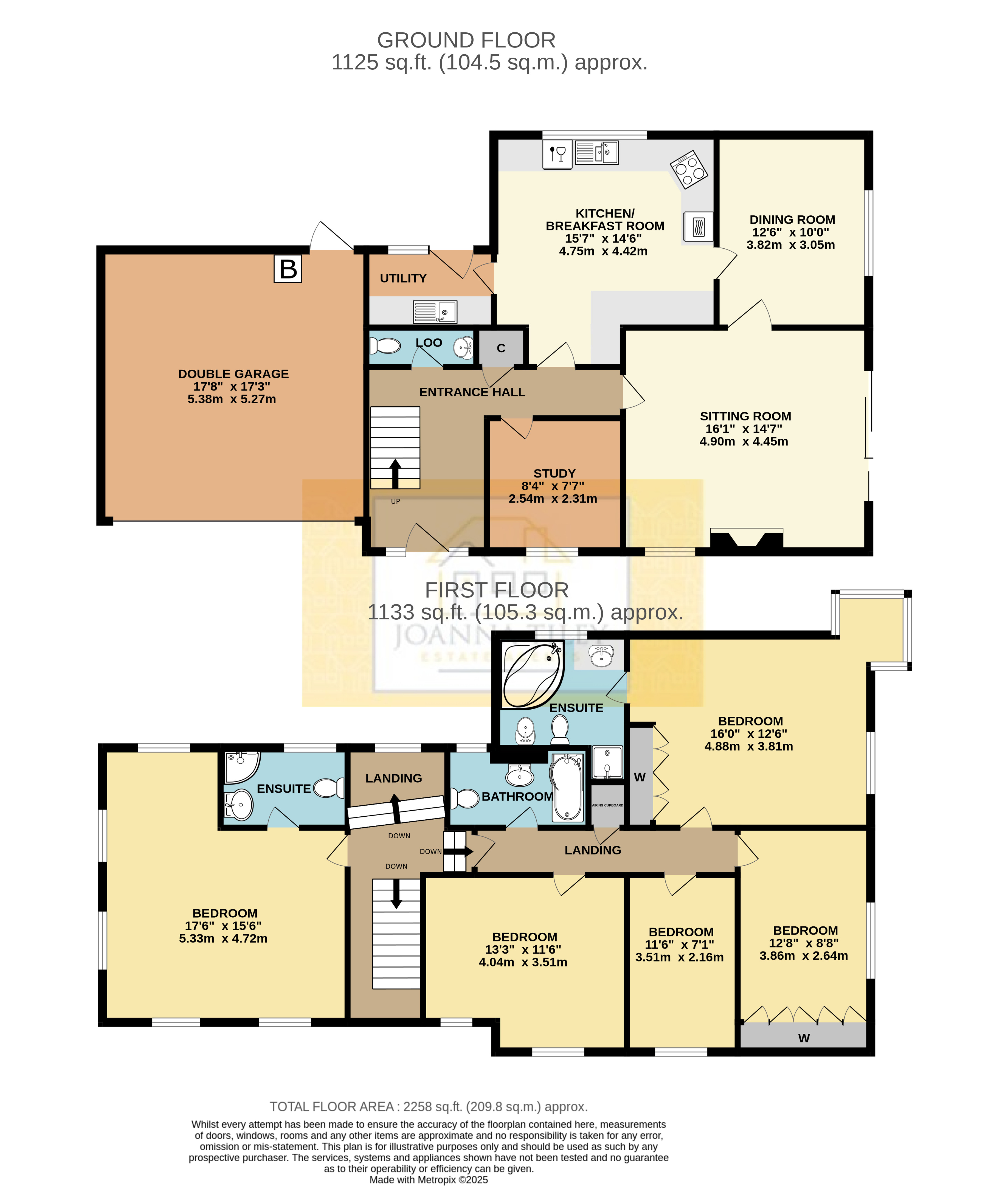 9, Chapel Close, Chew Stoke floorplan