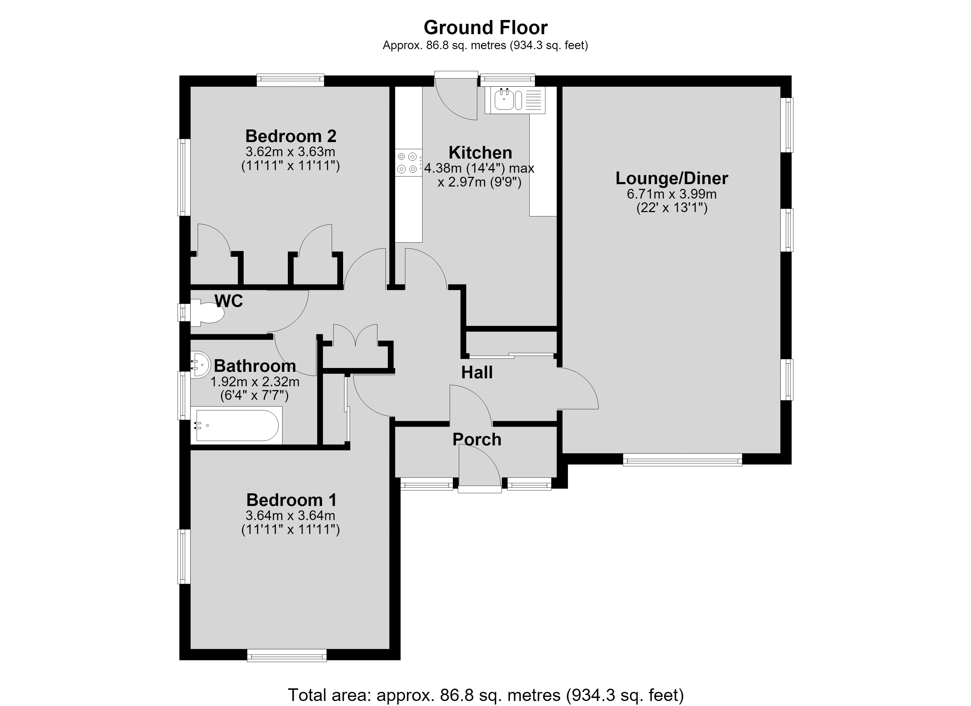 5, Westbrooke Road, Lincoln floorplan