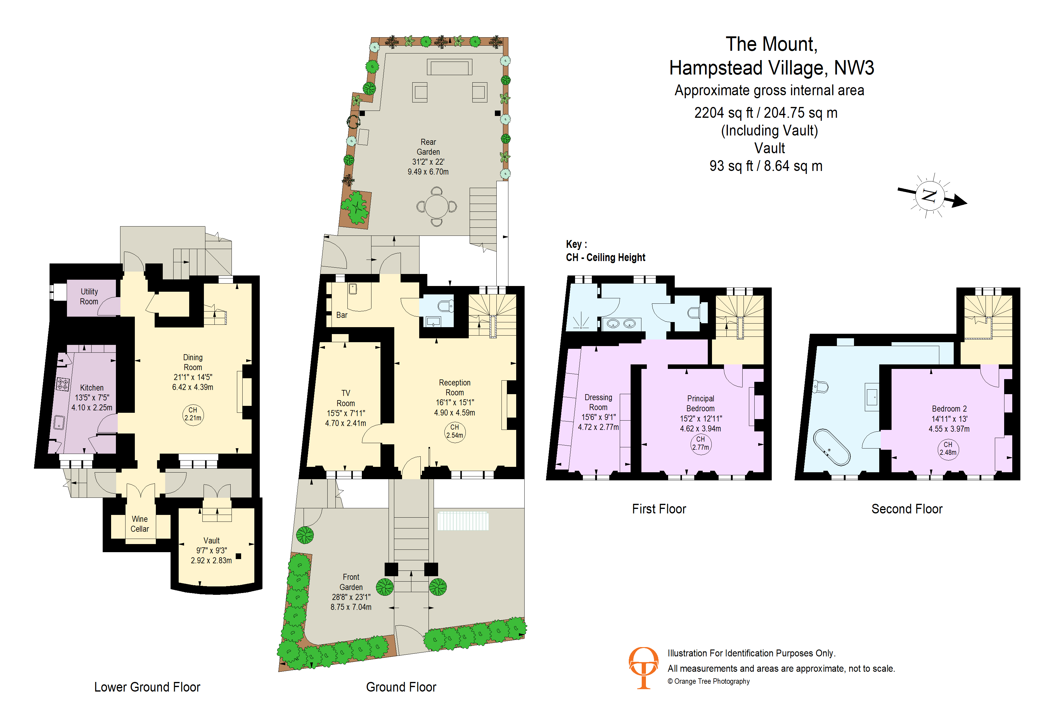 1, The Mount, London floorplan
