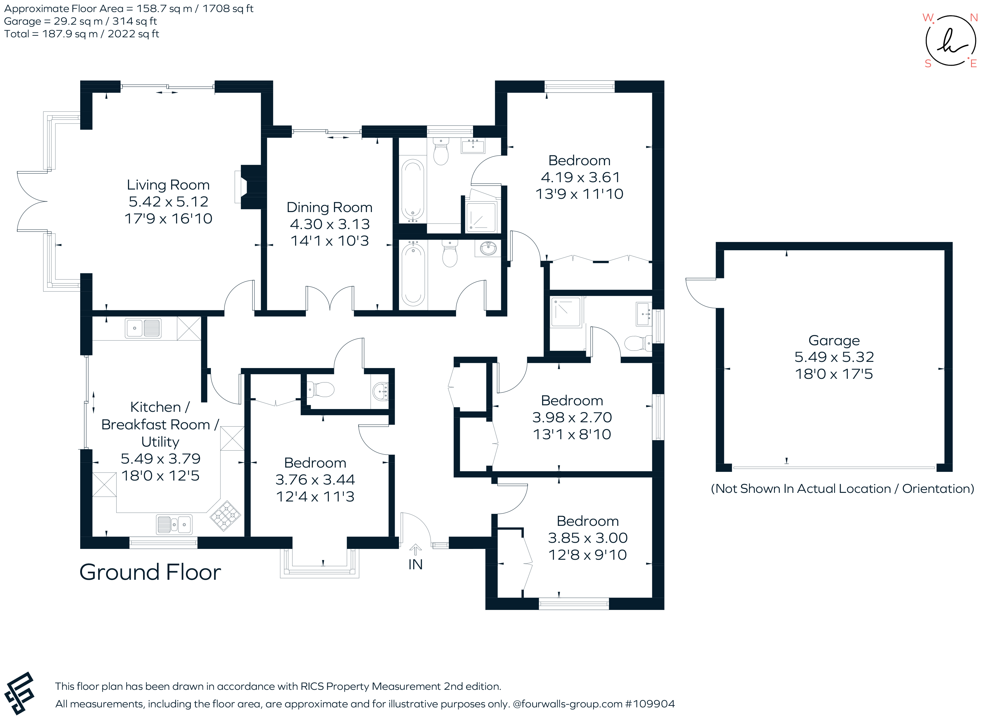 1, Eden Park Close, Bath floorplan