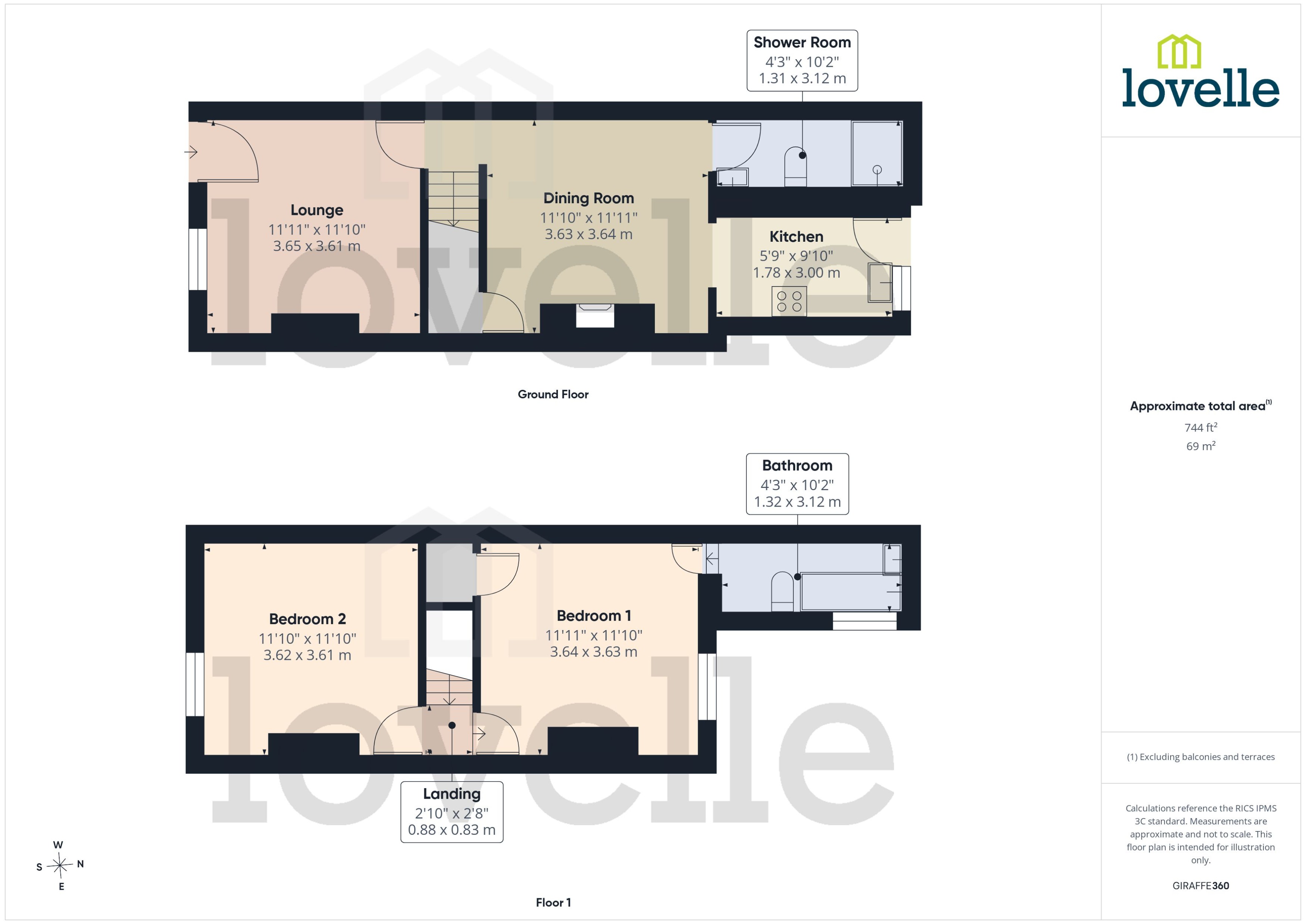 54, Waterloo Street, Market Rasen floorplan