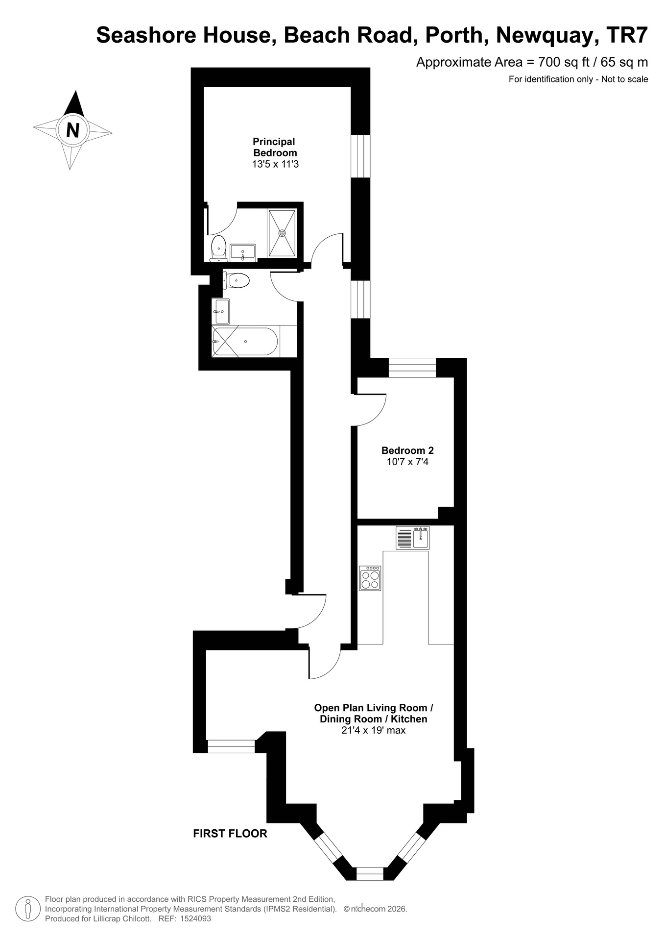 3, Newquay floorplan