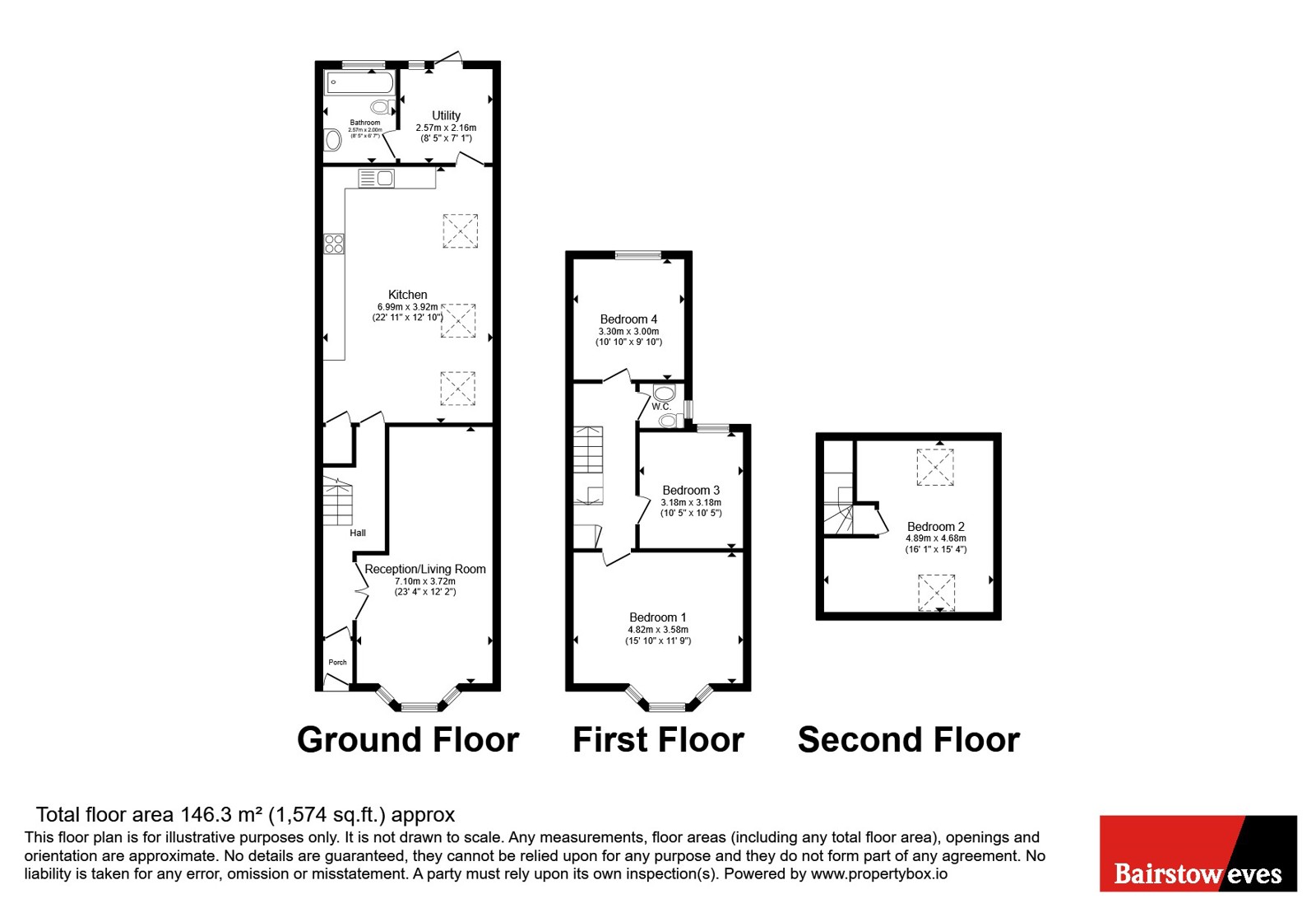 13, Cottenham Road, Walthamstow floorplan