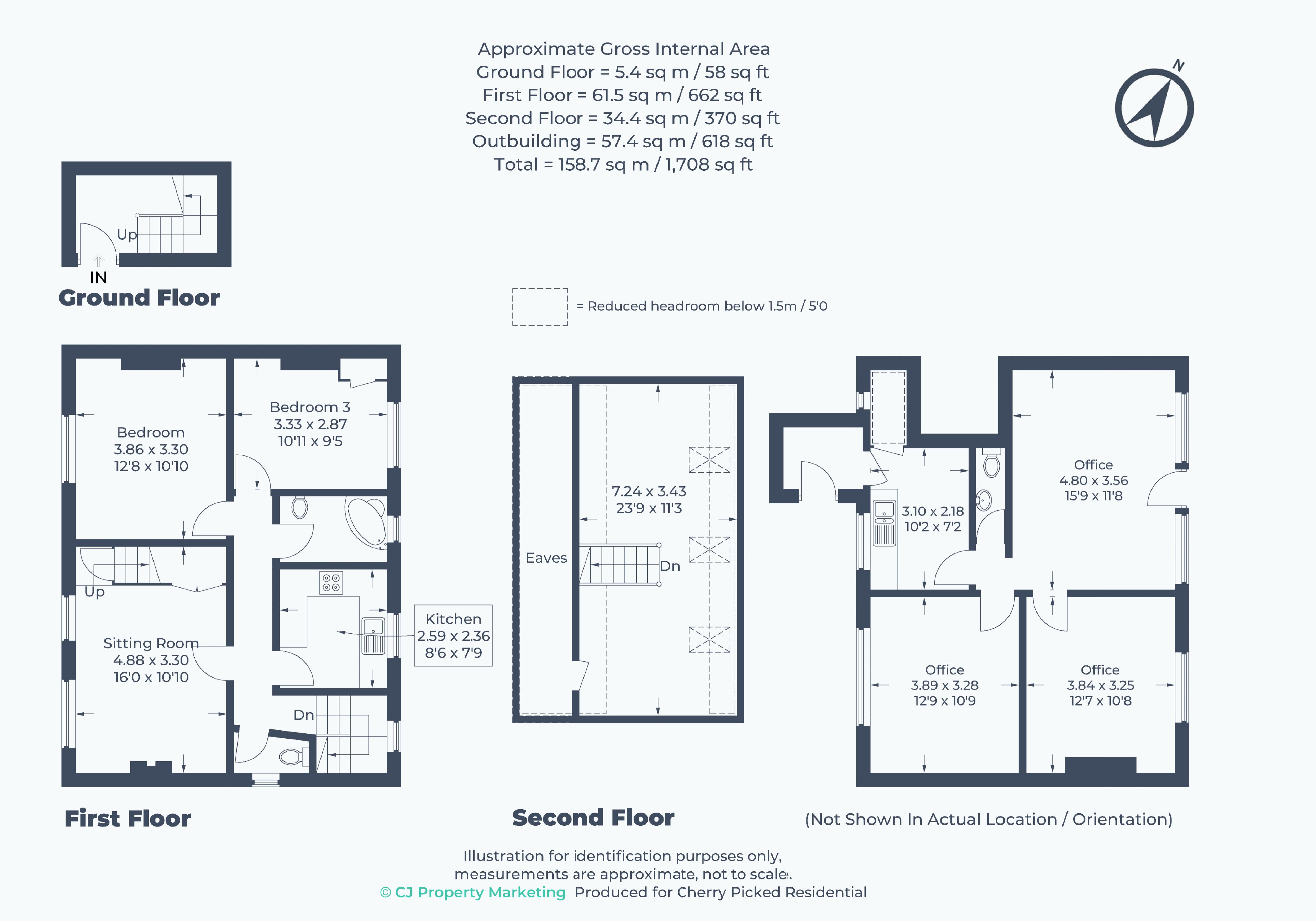 60/60A, North Street, Bicester floorplan
