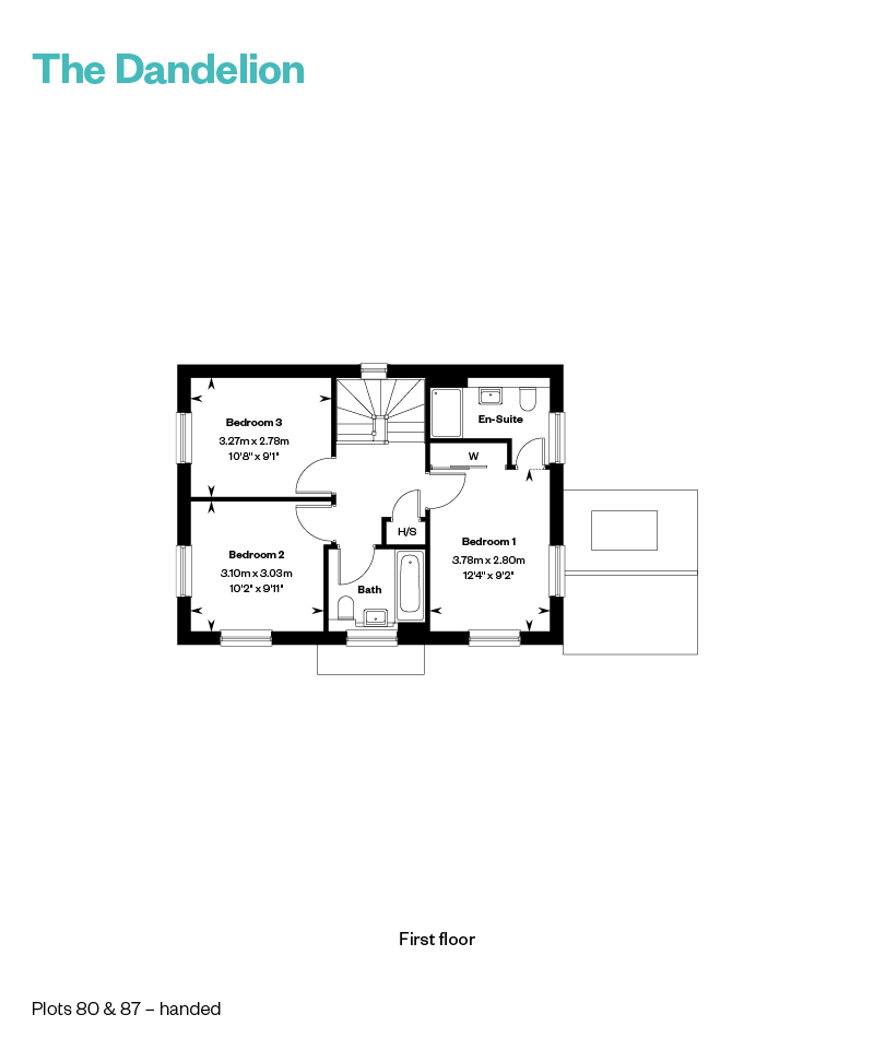 90, Land Off Ditchling Road, Wivelsfield, Rh17 7Rf floorplan