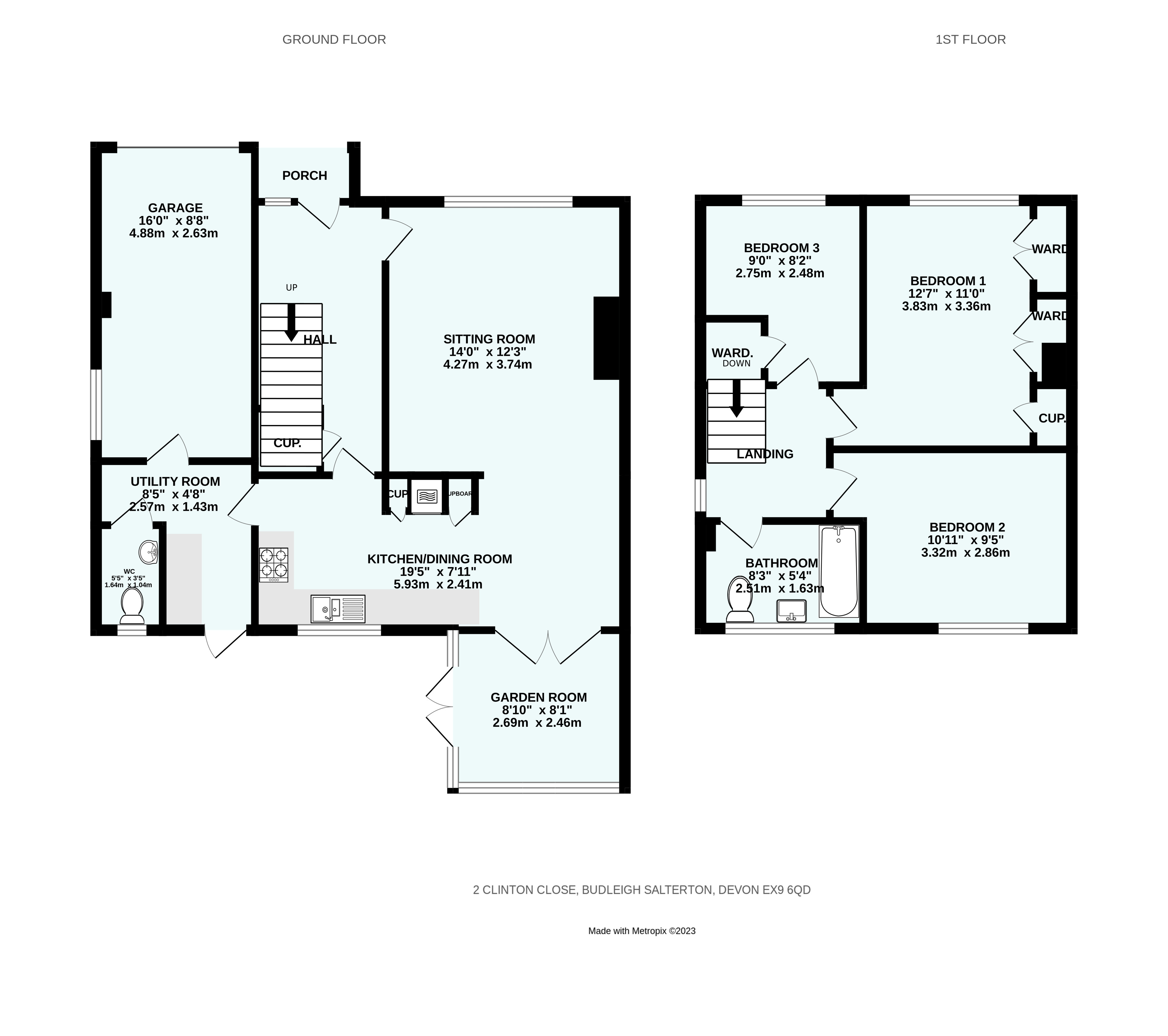Clinton Close, Budleigh Salterton, Devon EX9, 3 bedroom semidetached