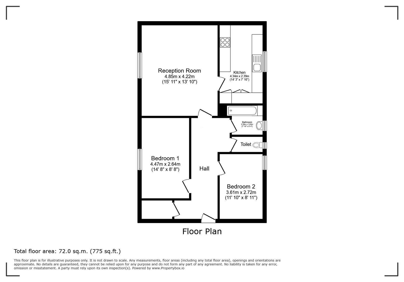 70, Wordsworth, Berkshire floorplan