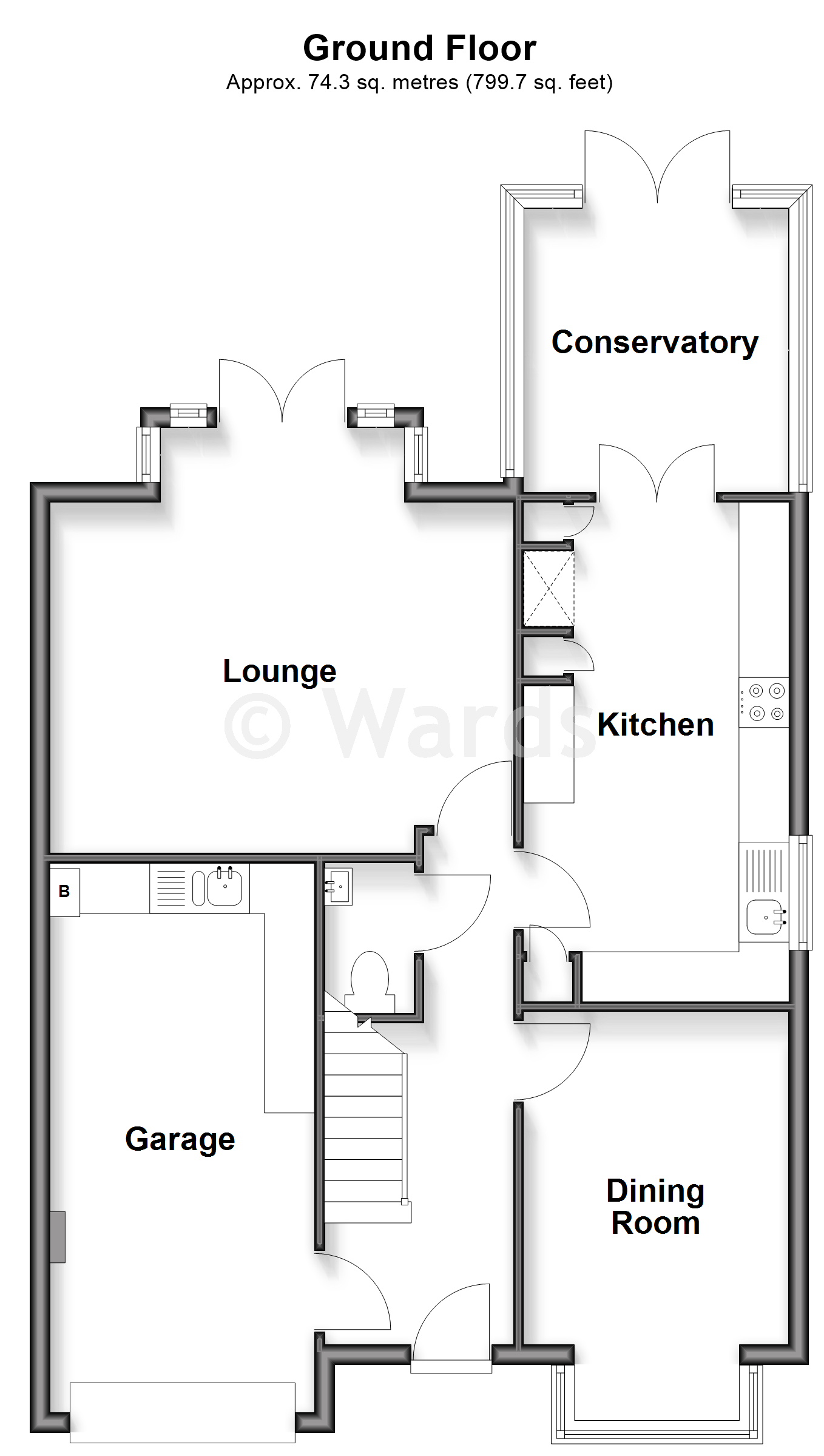 8, Geddes Close, Folkestone floorplan