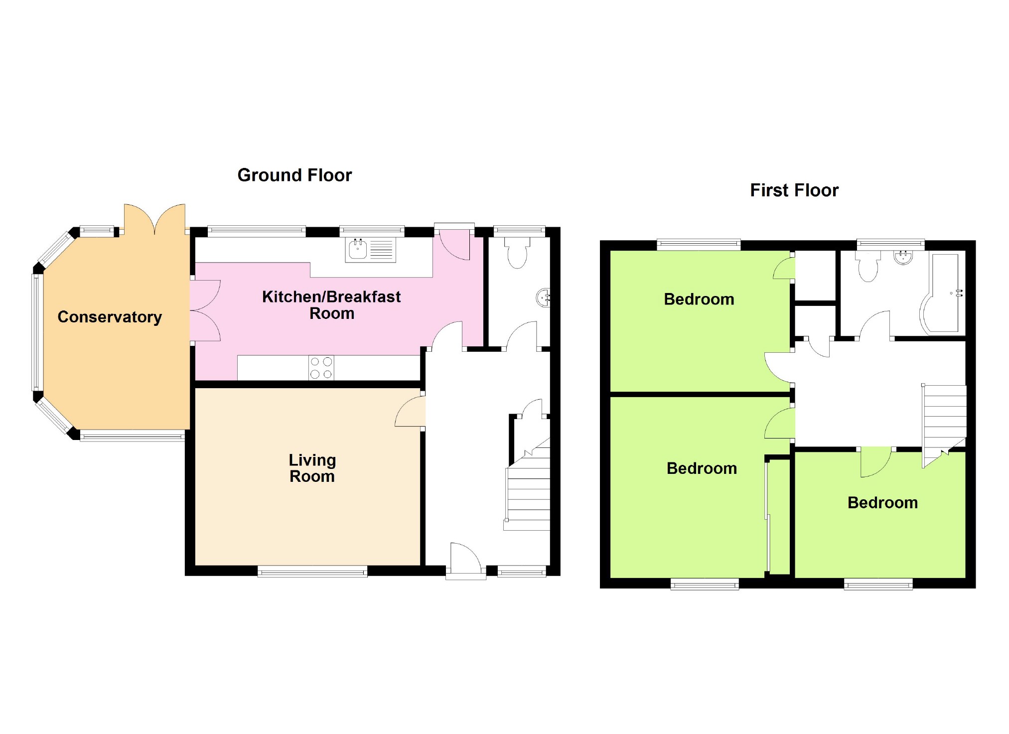 3 Bedrooms End terrace house for sale in Scafell Close, Weston-Super-Mare BS23