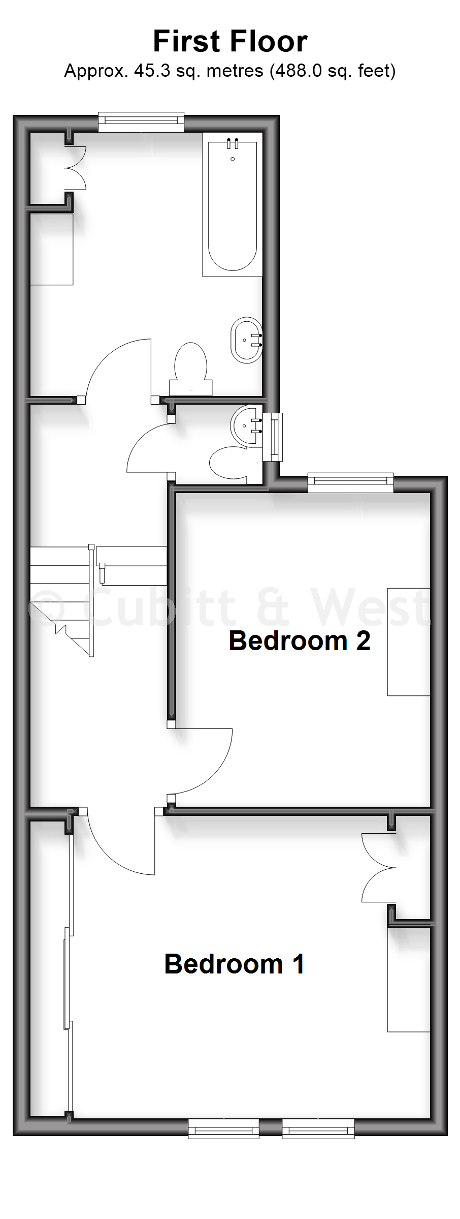 20, Garden Street, Lewes floorplan