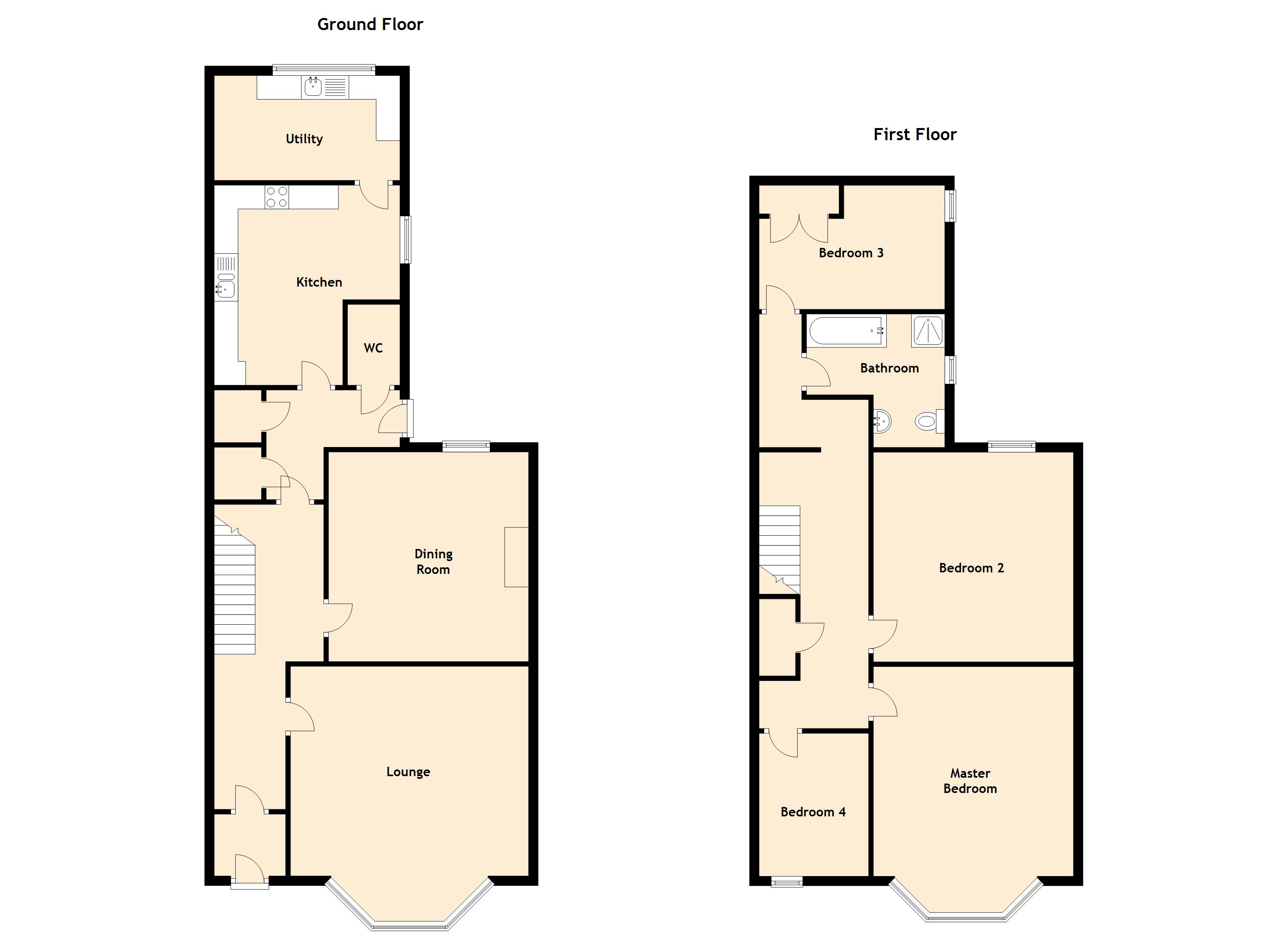 4 Bedrooms Semi-detached house for sale in Garven Road, Stevenston, North Ayrshire KA20