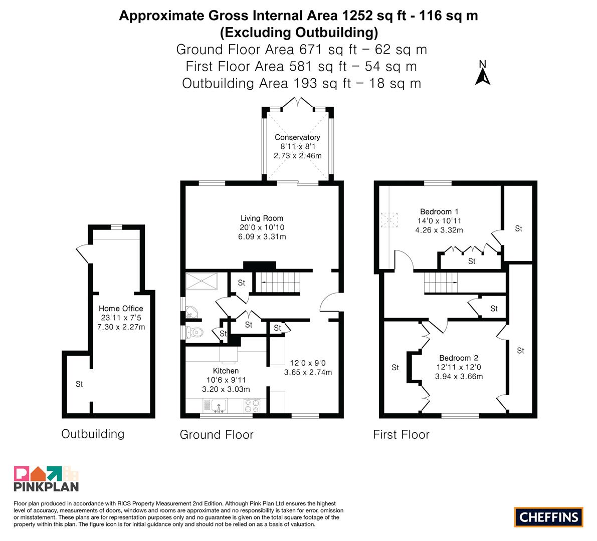 12, Sidney Gardens, Cambridge floorplan