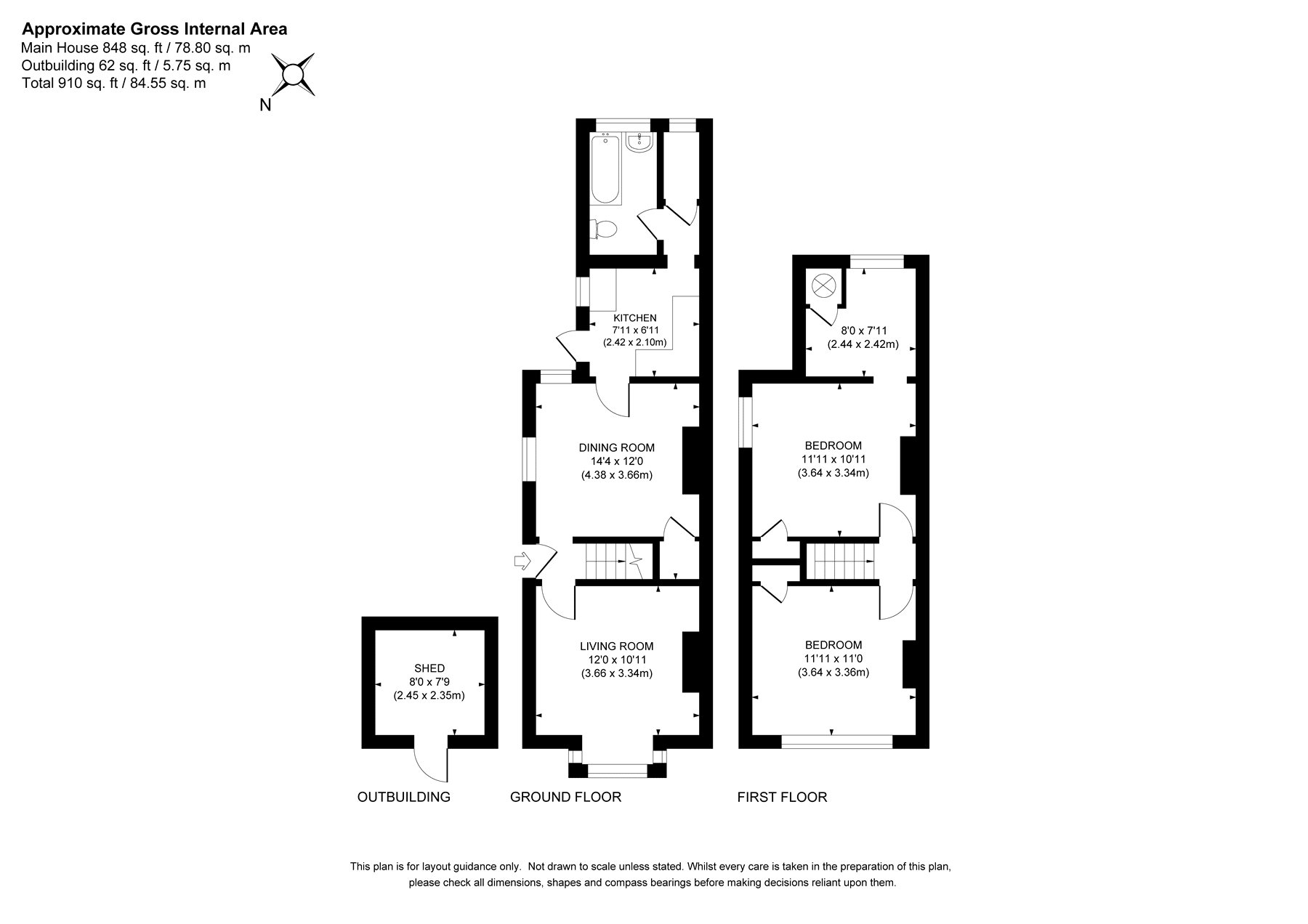 Heatherside,, Shaftesbury Road, Woking floorplan