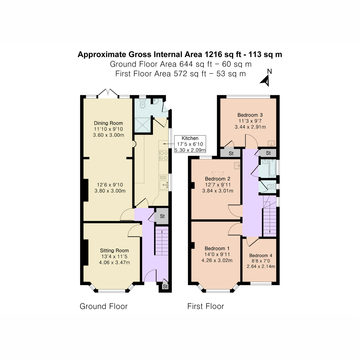 6, Piper Street, Headington floorplan