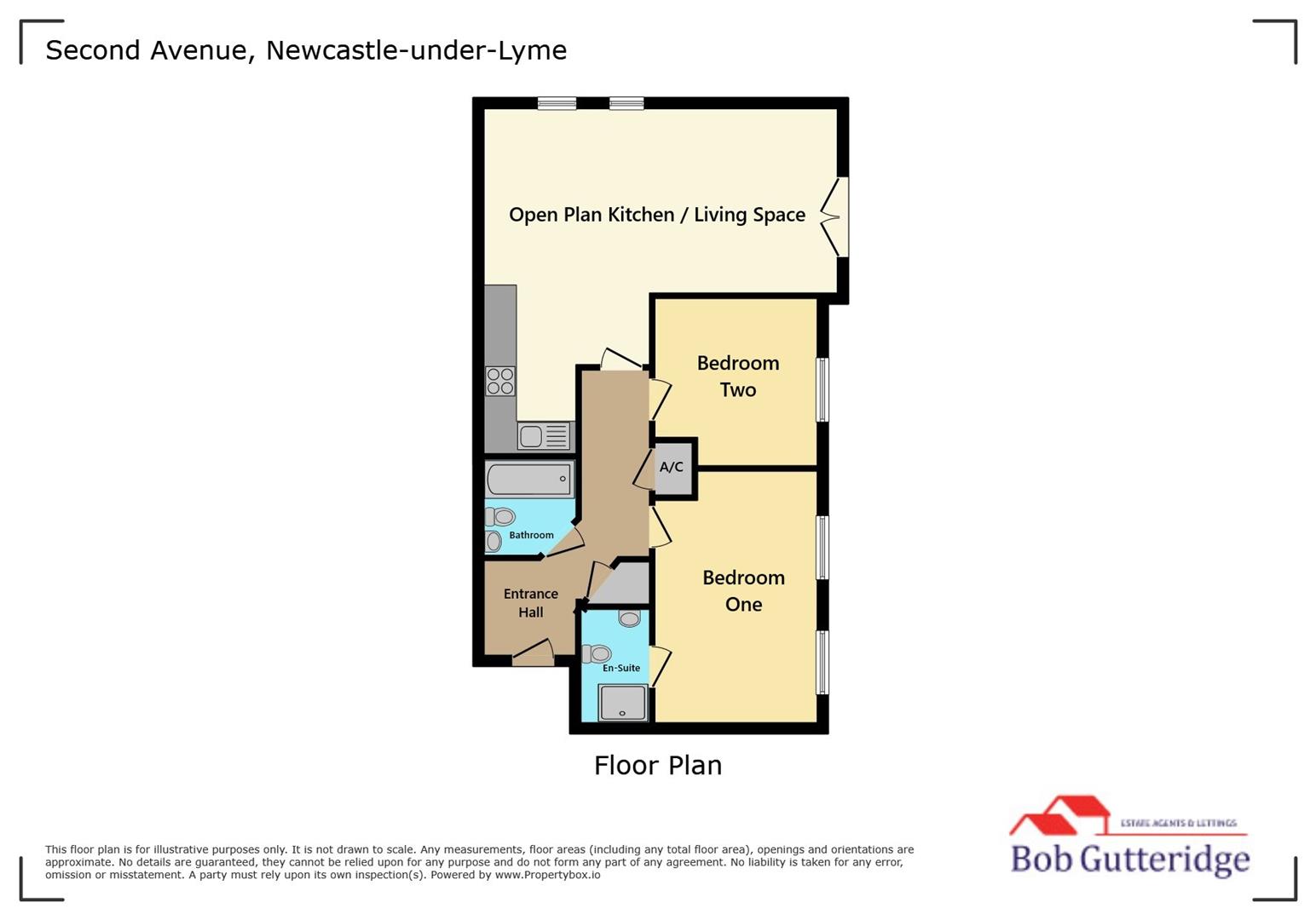 Flat 10, The Mount St. Georges, Second Avenue, Newcastle-under-Lyme floorplan