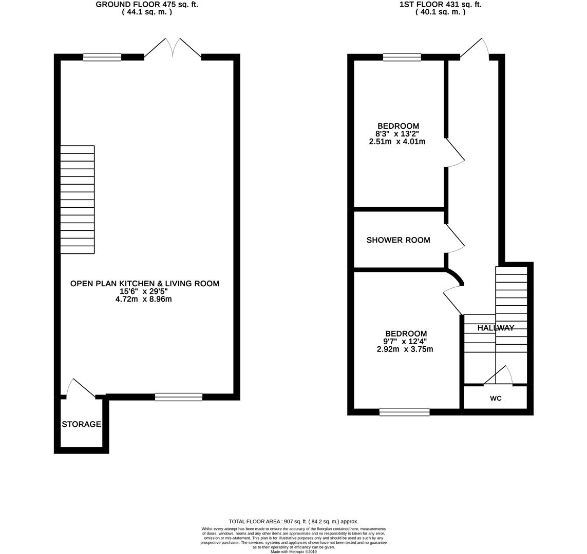 42, Plynlimmon Road, Hastings floorplan