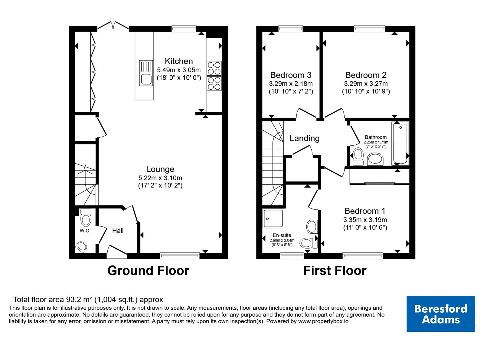 19, Bentley Avenue, Flintshire floorplan