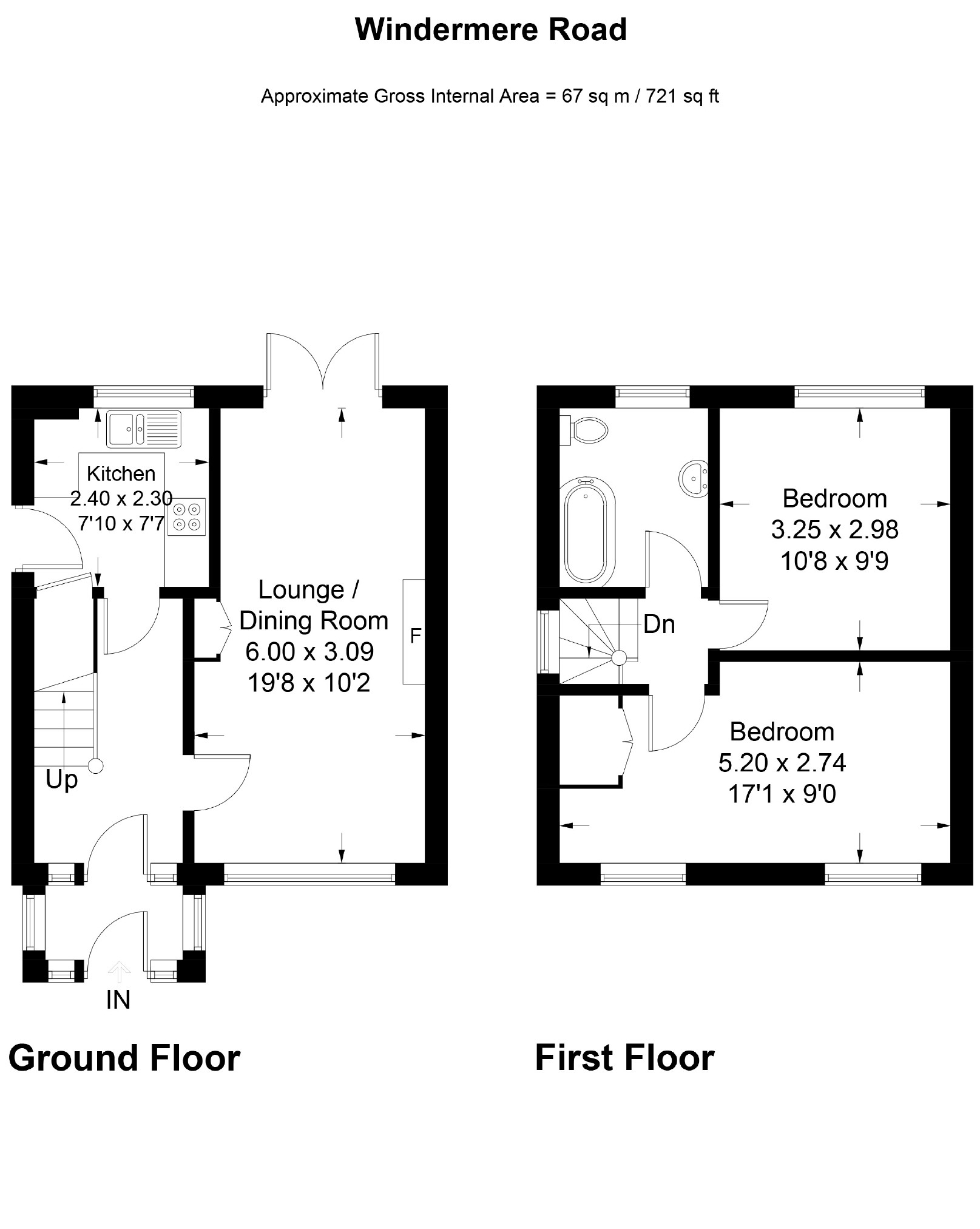 2 Bedrooms Semi-detached house for sale in Windermere Road, Fulwood, Preston PR2