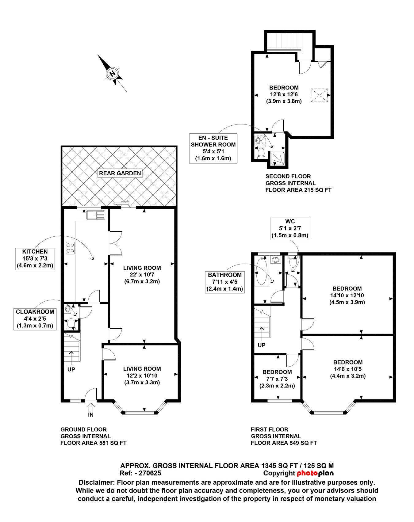 44, Kenwyn Drive, London floorplan