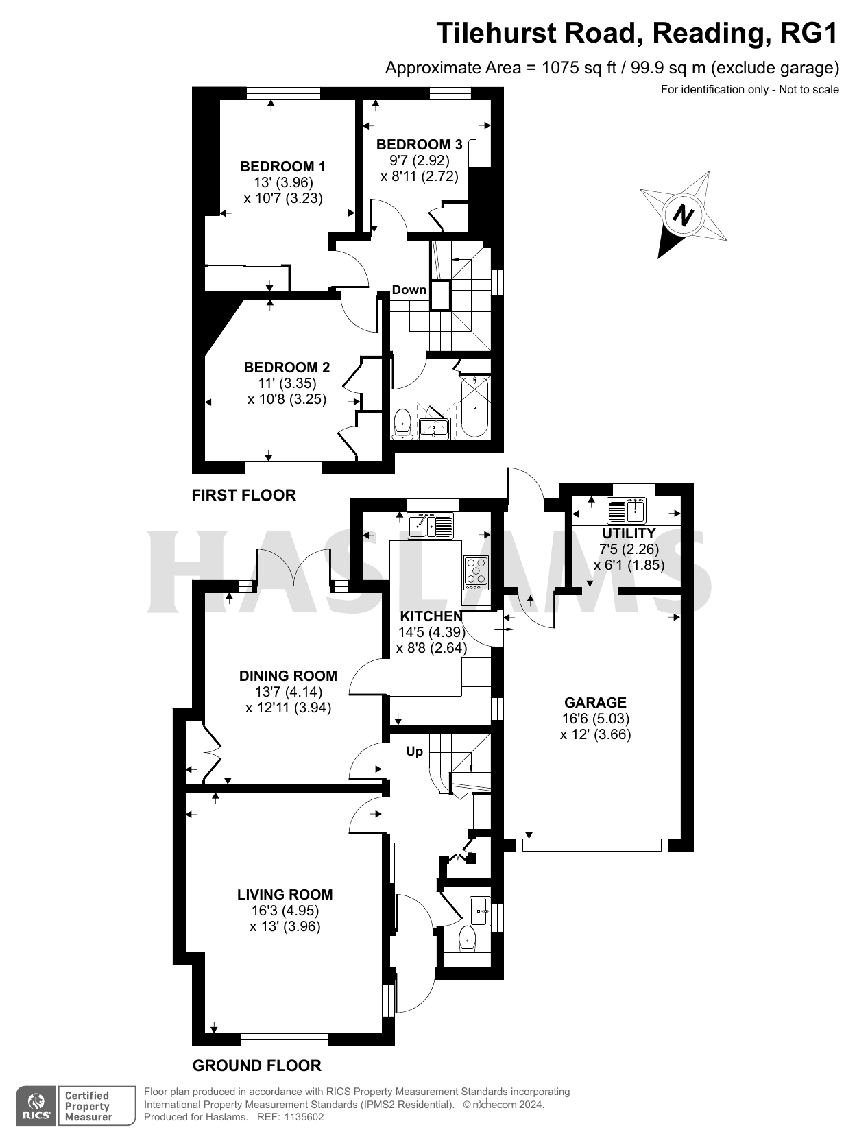 3, Tilehurst Road, Reading floorplan