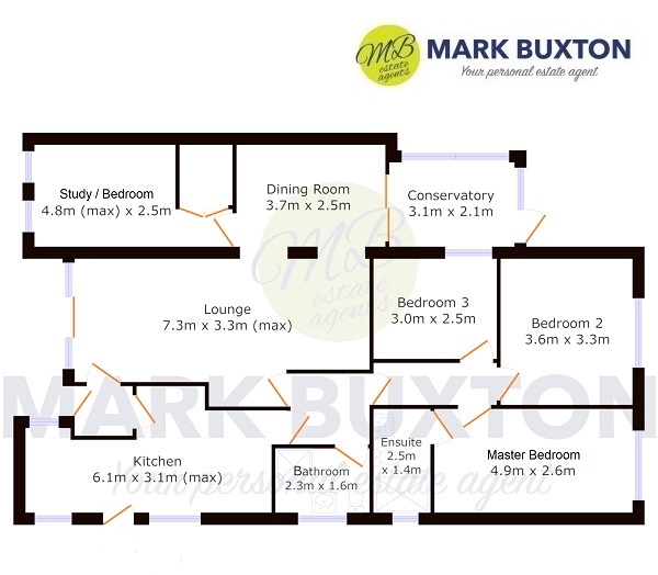 4 Bedrooms Detached bungalow for sale in Blythe Road, Foresbrook ST11