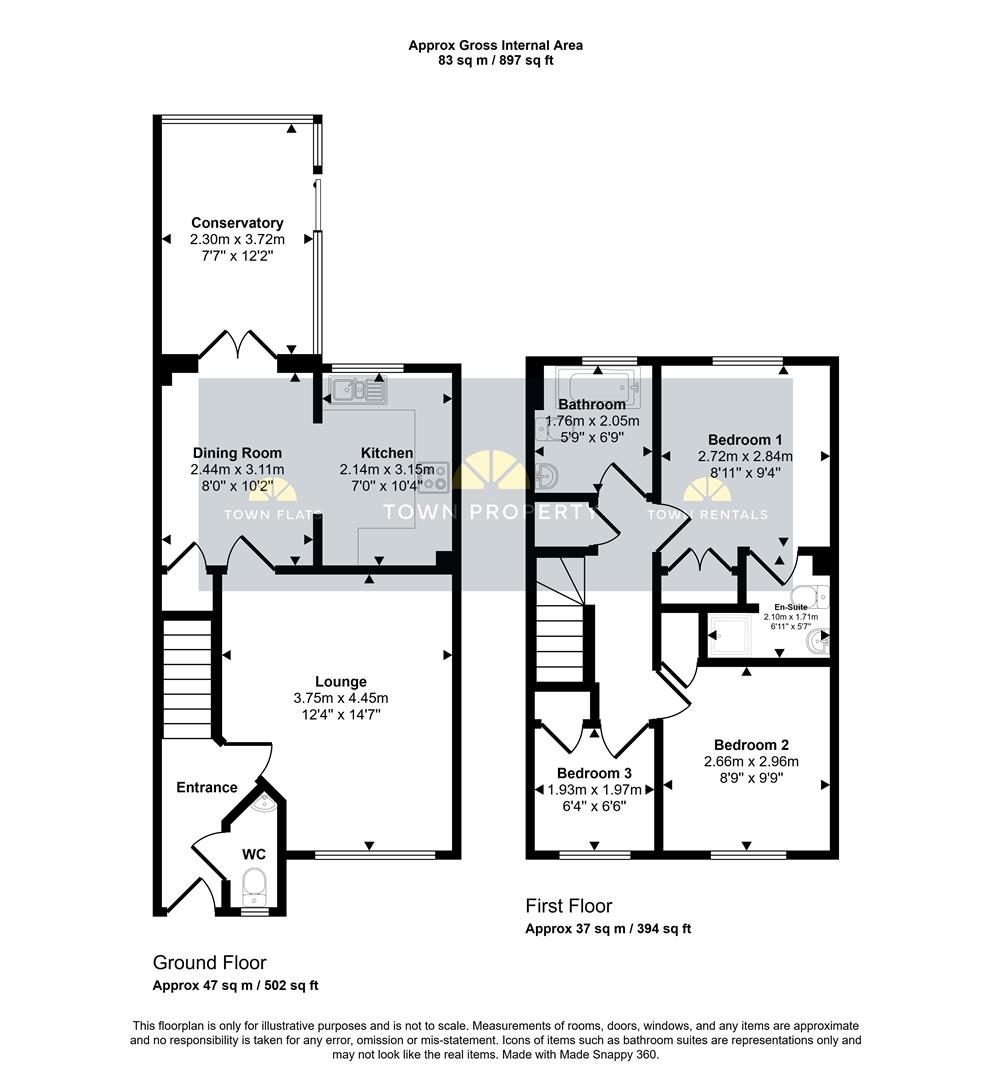 St. Lawrence Way, Eastbourne floorplan