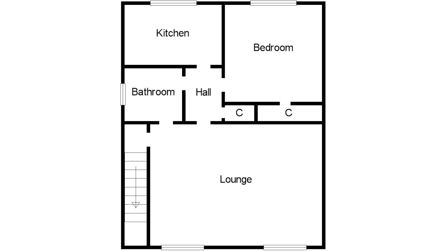 1 Bedrooms Flat for sale in Howth Drive, Anniesland, Glasgow G13