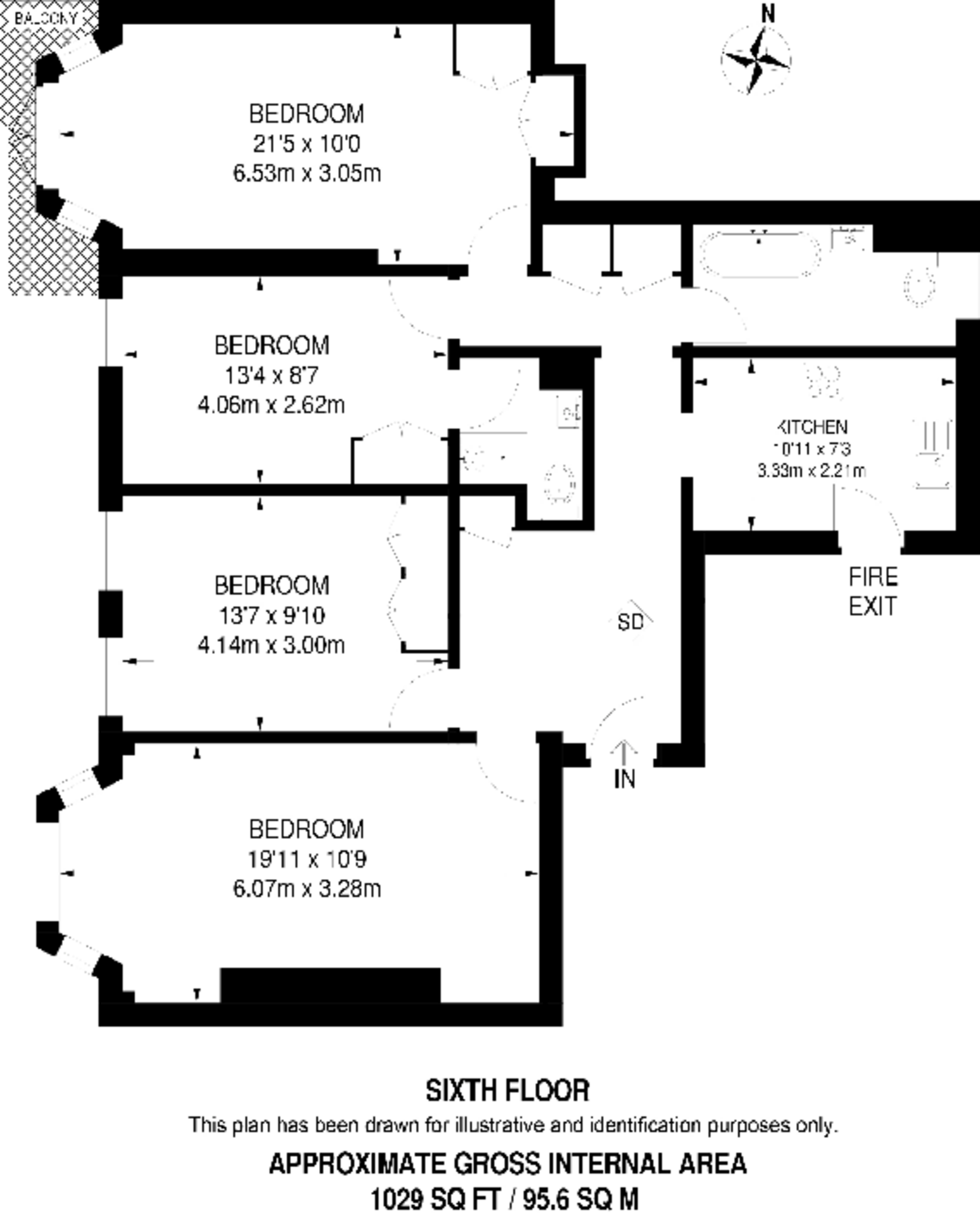 Gloucester Place, Marylebone floorplan