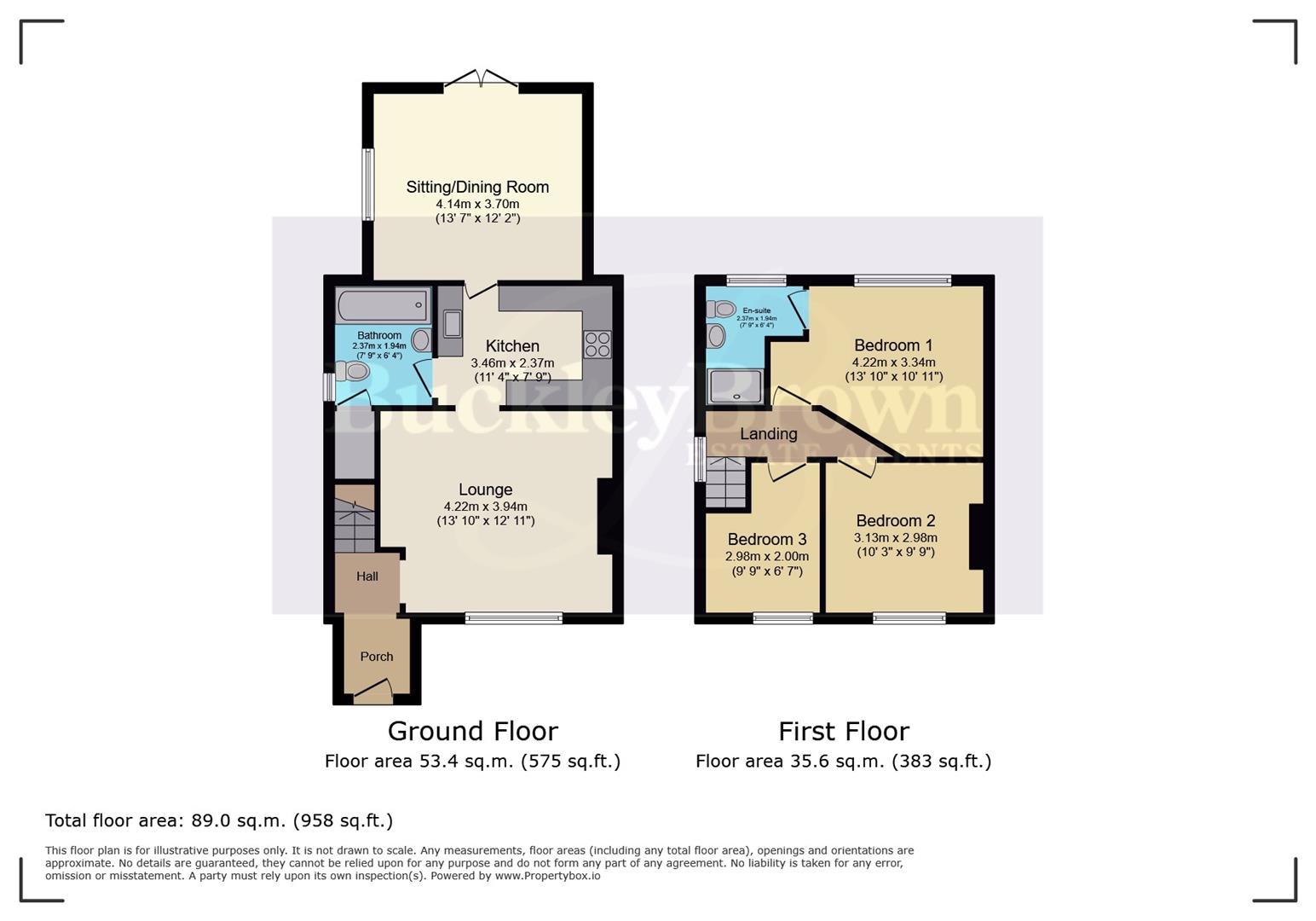 38, East Street, Chesterfield floorplan