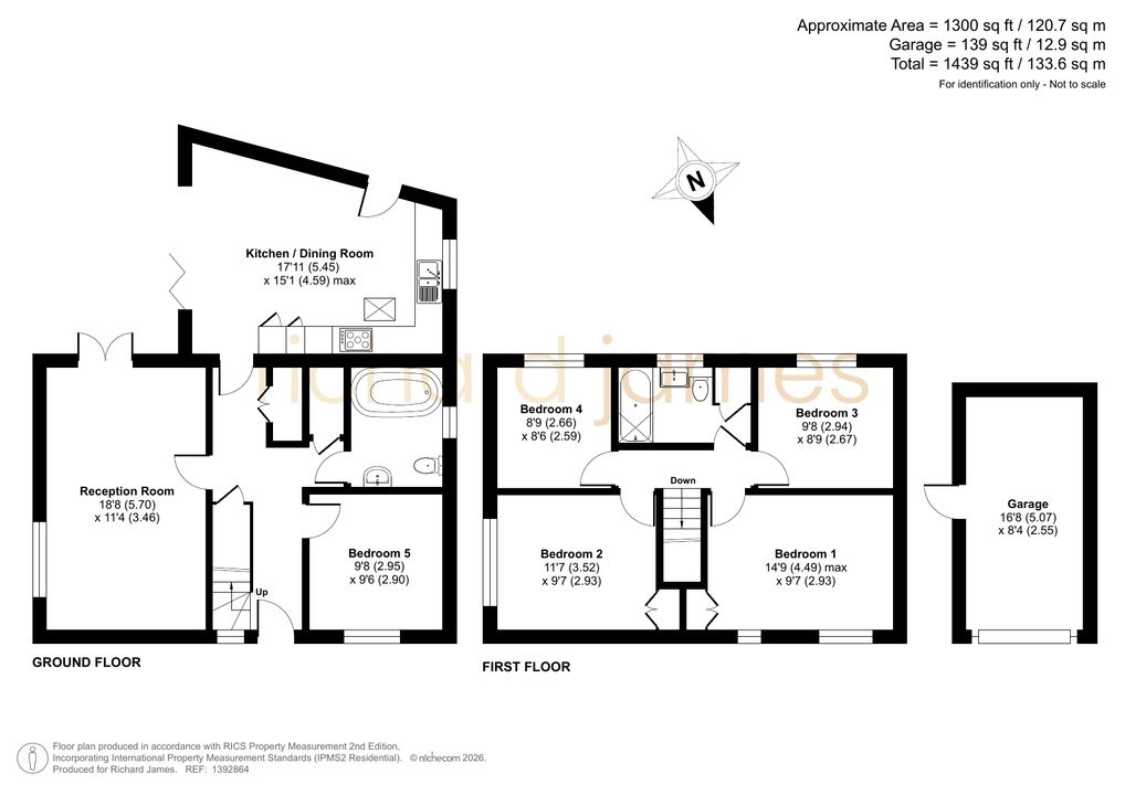 3, The Witheys Wanborough floorplan