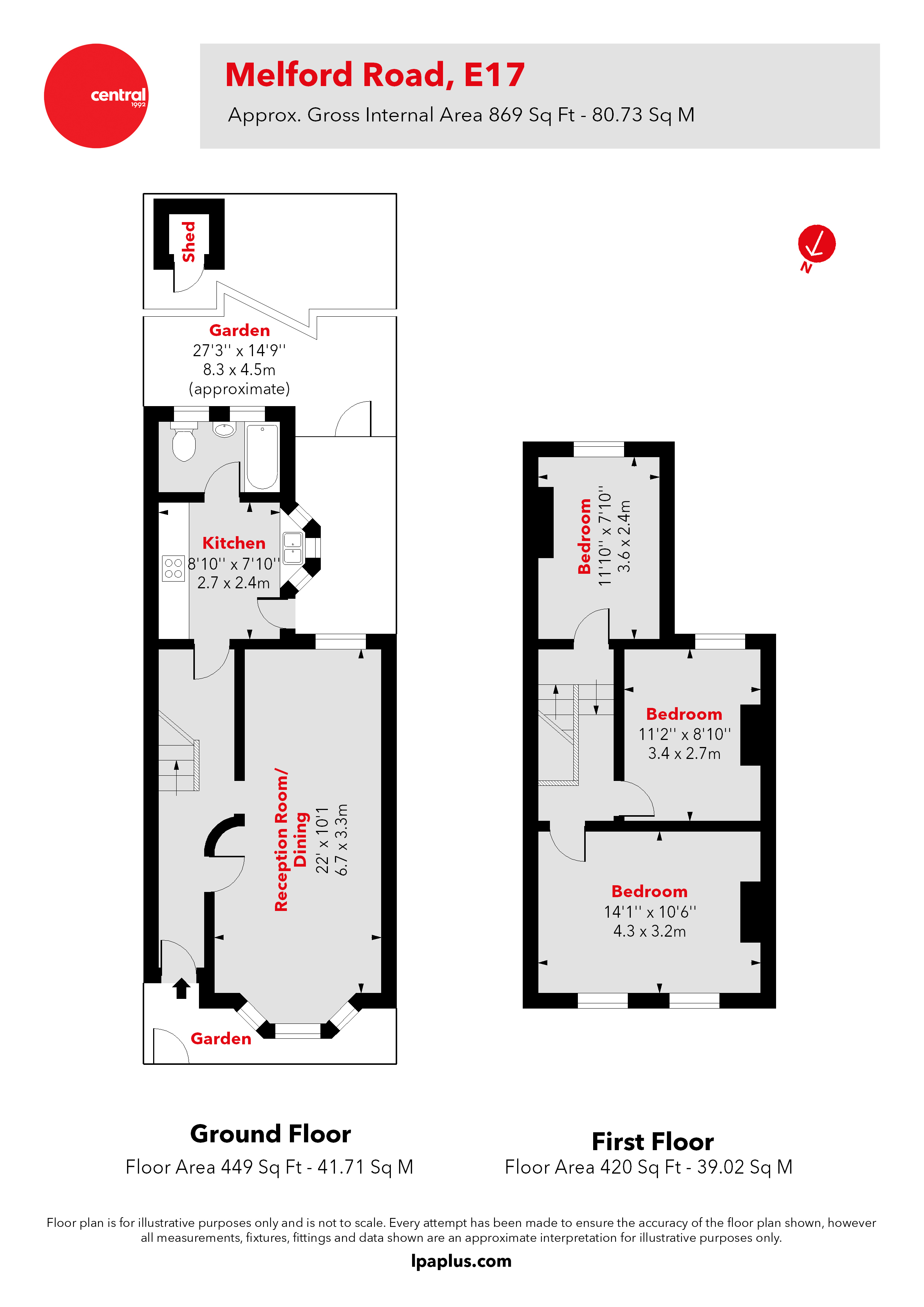 Melford Road, London E17, 3 bedroom terraced house for sale 62061072