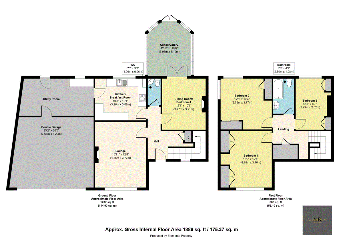5 Greenhall Crescent, Gorebridge floorplan