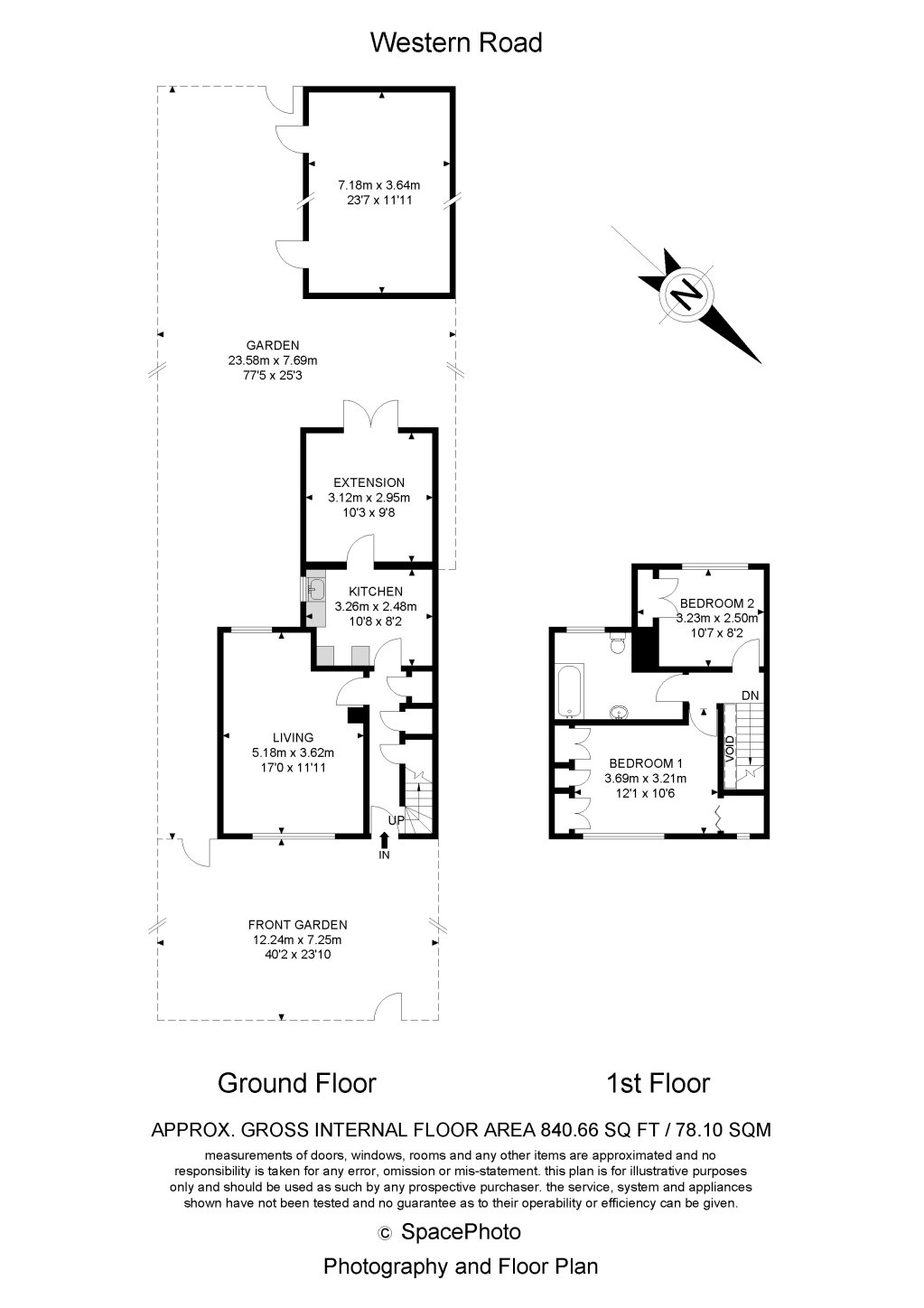 2 Bedrooms  to rent in Western Road, Mitcham, Surrey CR4