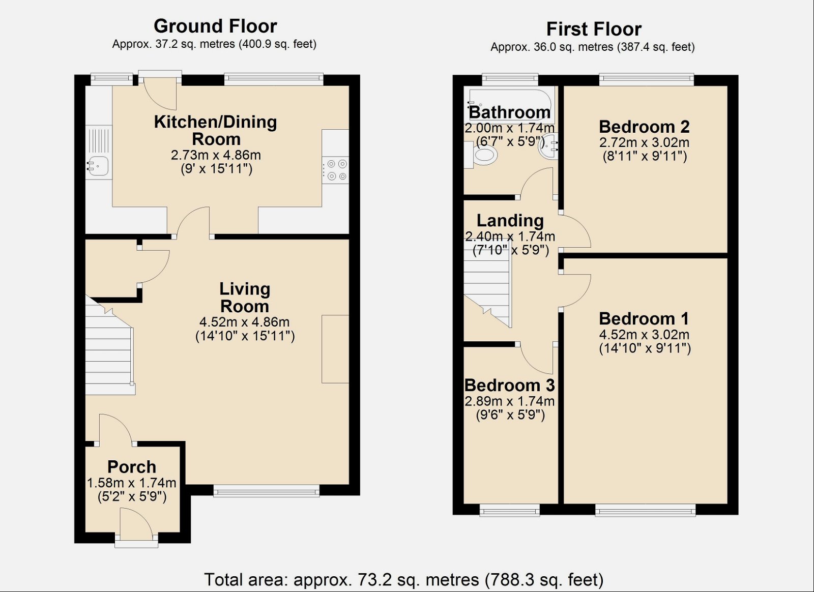 Barton Drive, Newton Abbot TQ12, 3 bedroom terraced house for sale