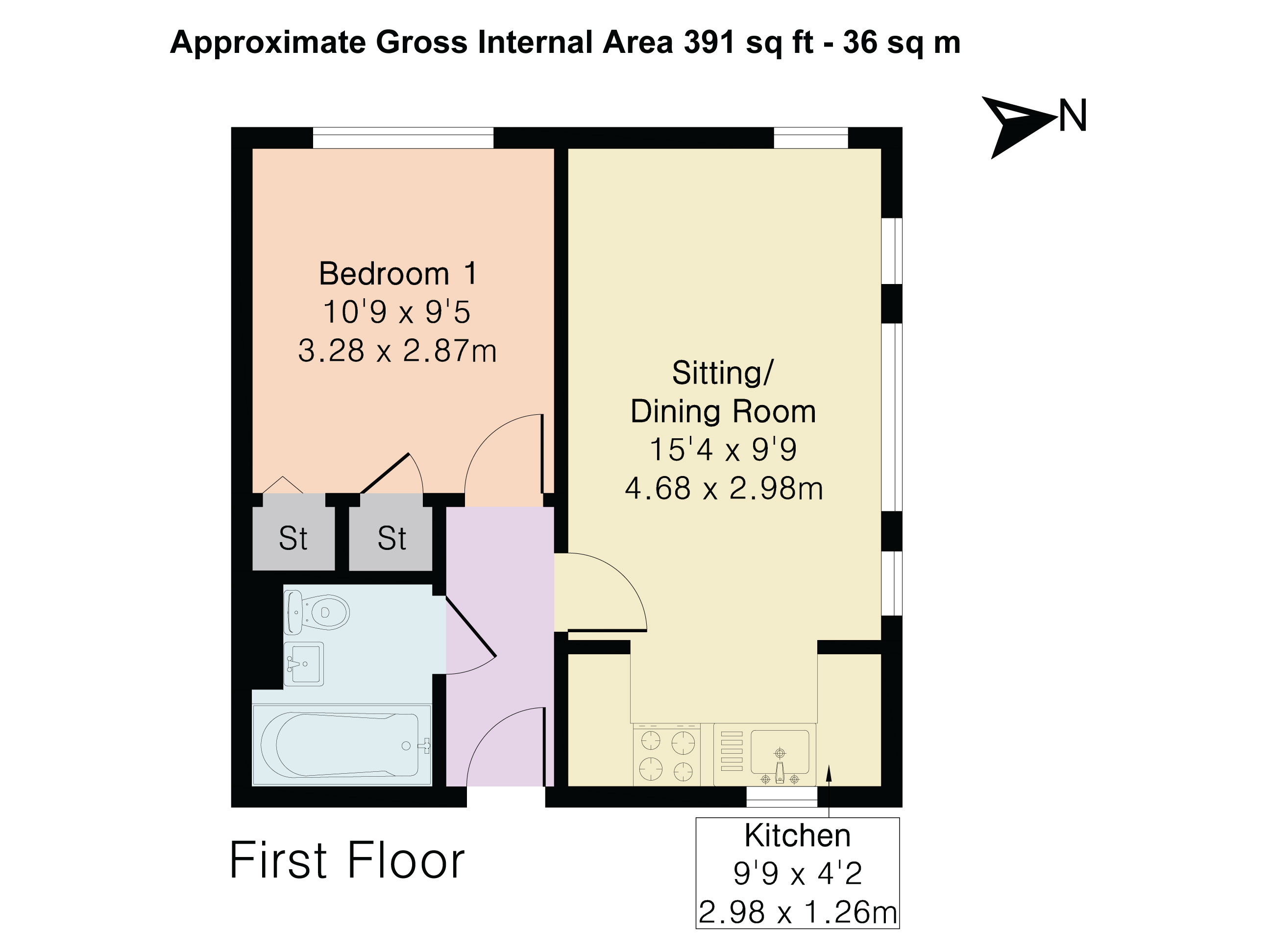 13, Field Gardens, Abingdon floorplan