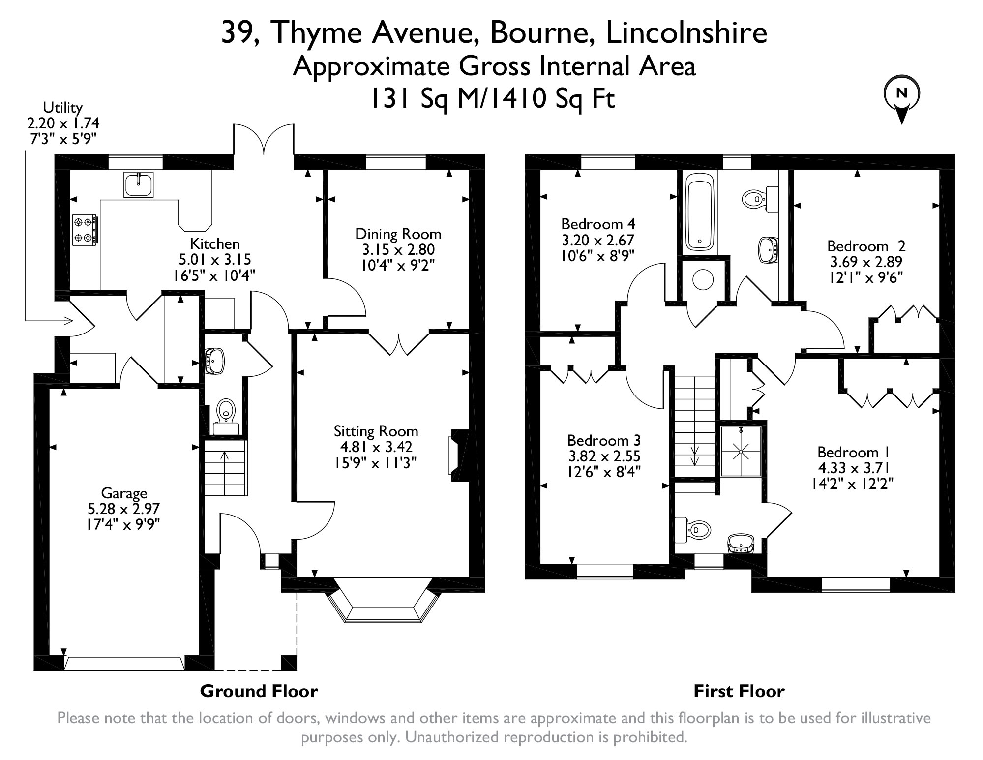 39, Thyme Avenue, Bourne floorplan