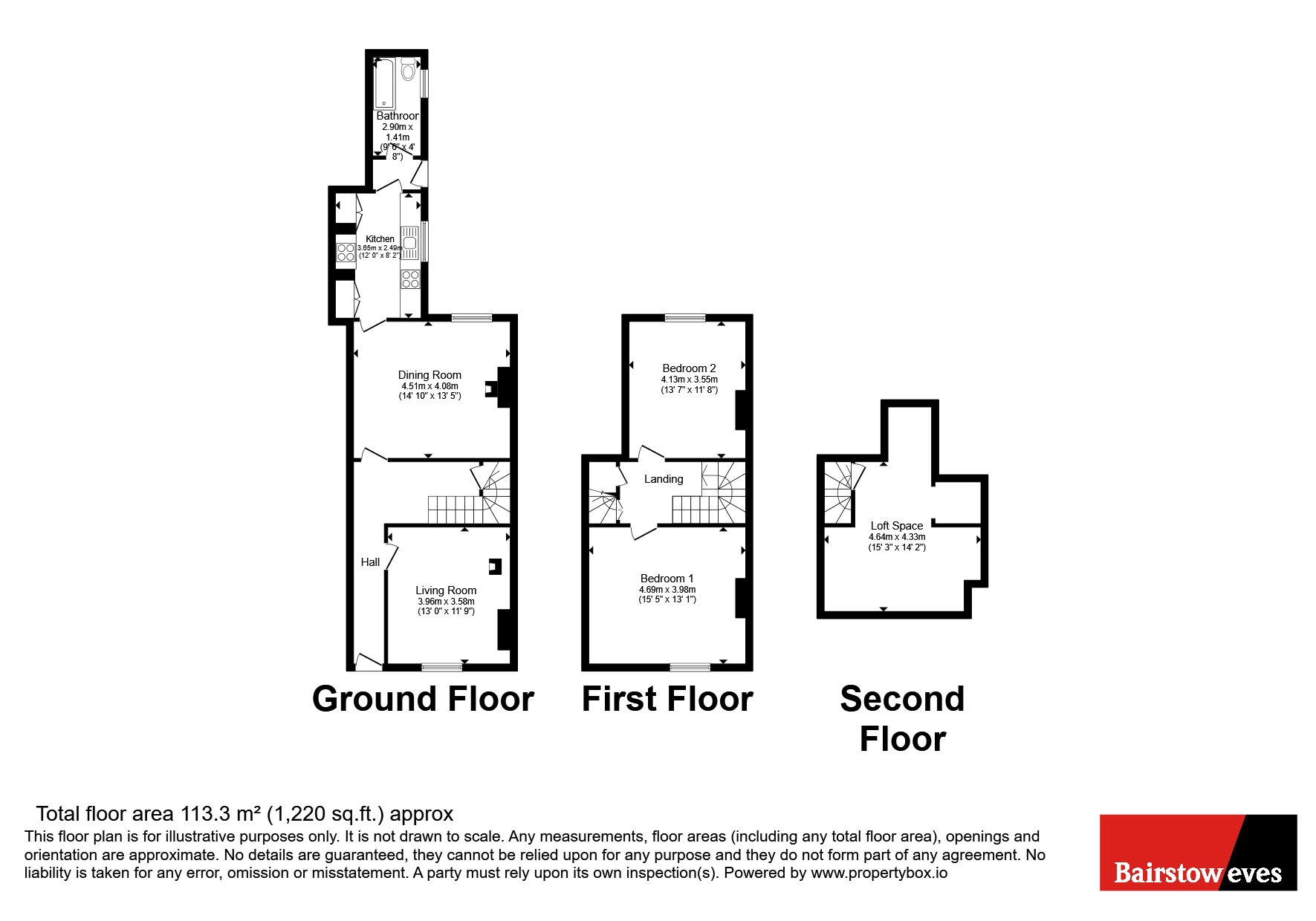 1, Sandwell Street, West Midlands floorplan