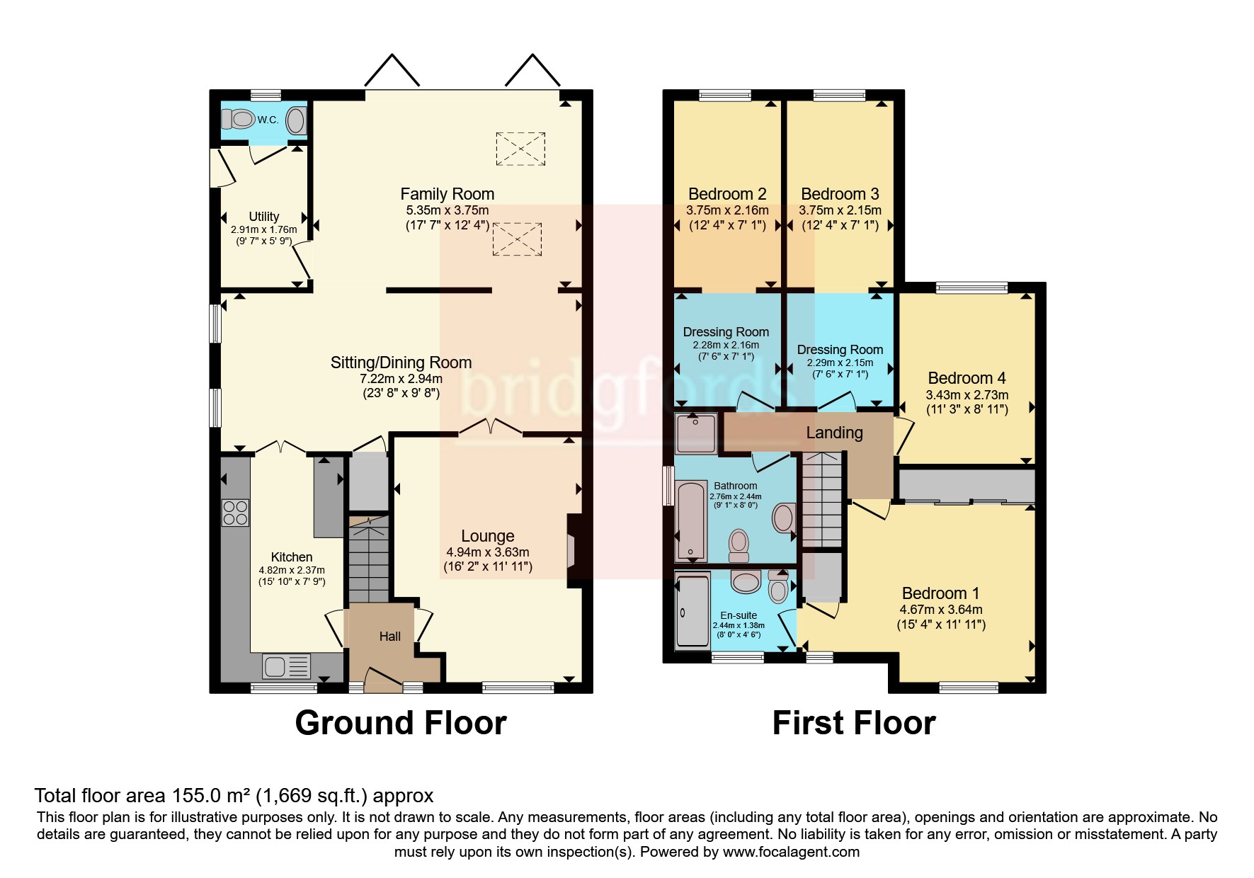 5, Byron Close, Stoke-on-Trent floorplan