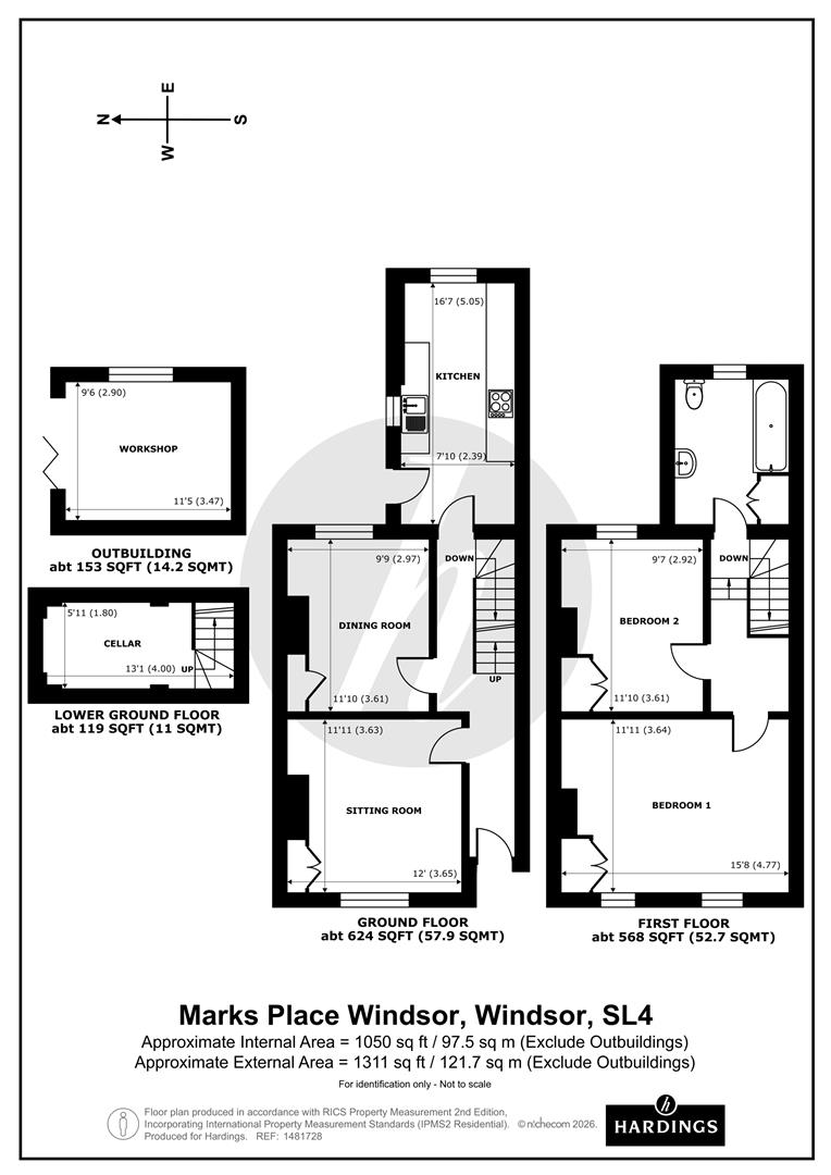 25, St. Marks Place, Windsor floorplan