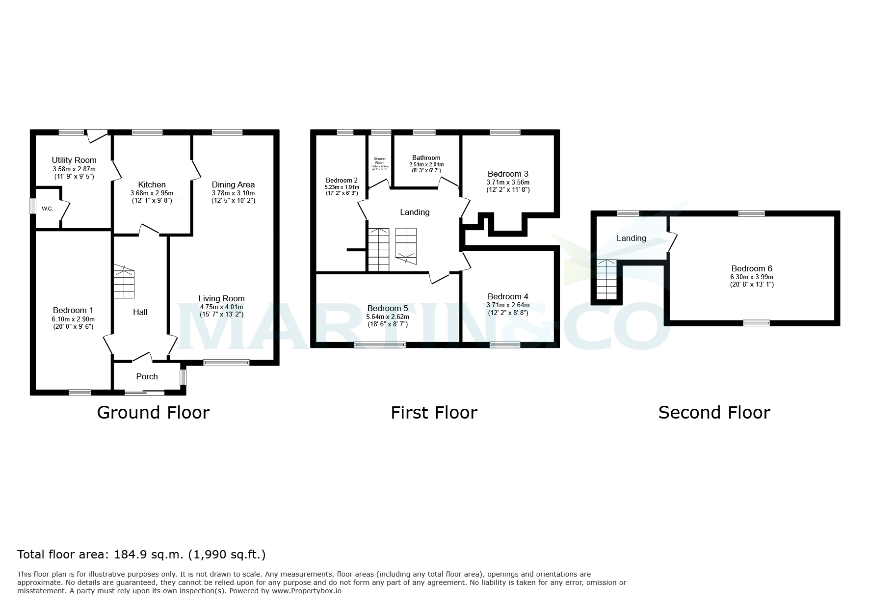 The House, Napier Road, Bath & North East Somerset floorplan