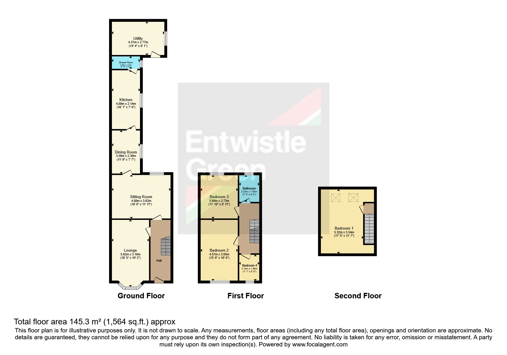 289, Deepdale Road, Lancashire floorplan