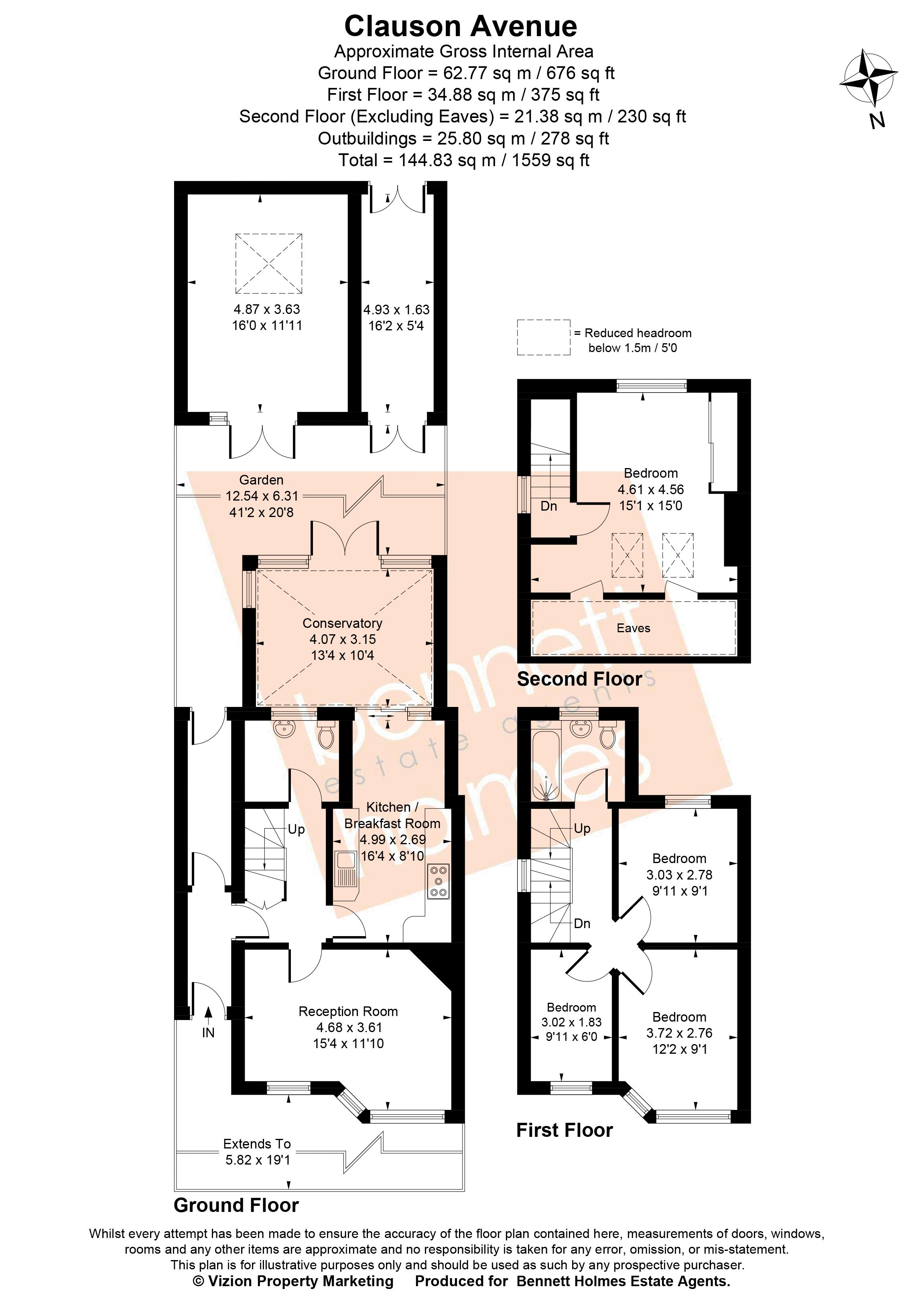 29, Clauson Avenue, Northolt floorplan