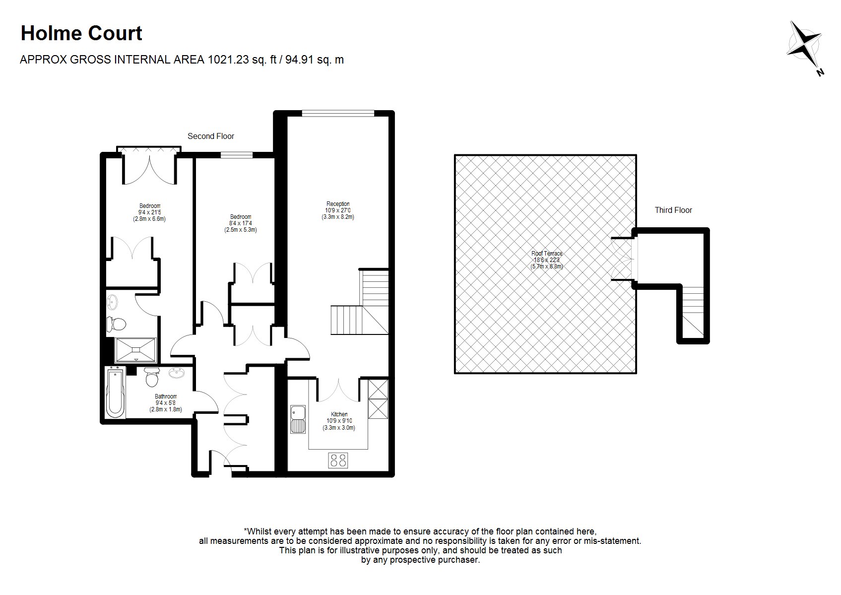 2 Bedrooms Flat to rent in 158 Twickenham Road, St Margarets TW7