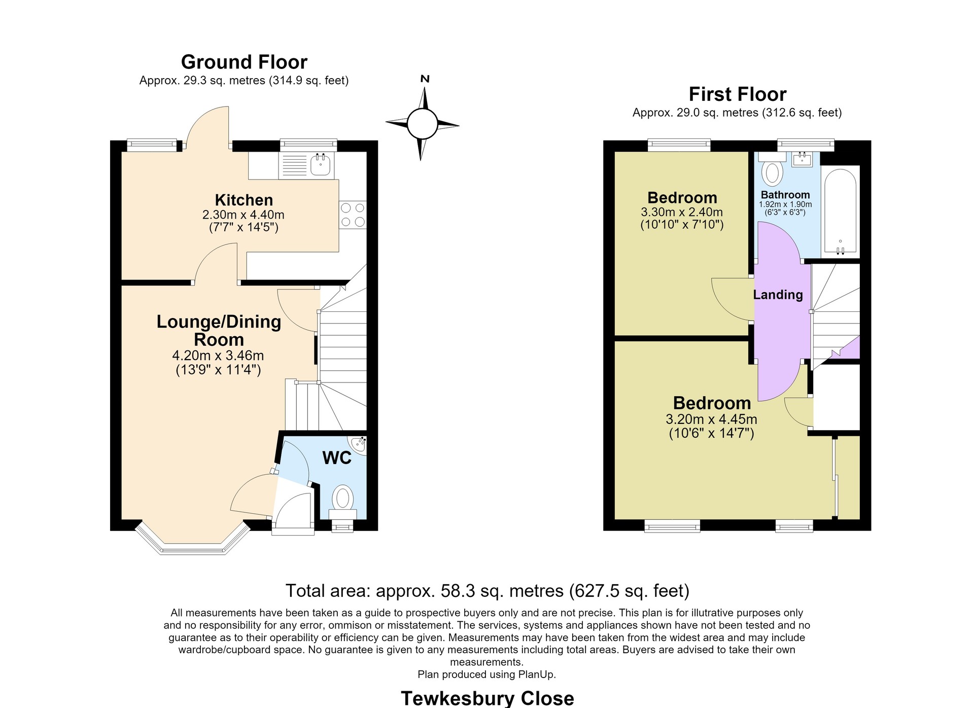 5, Tewkesbury Close, Loughton floorplan
