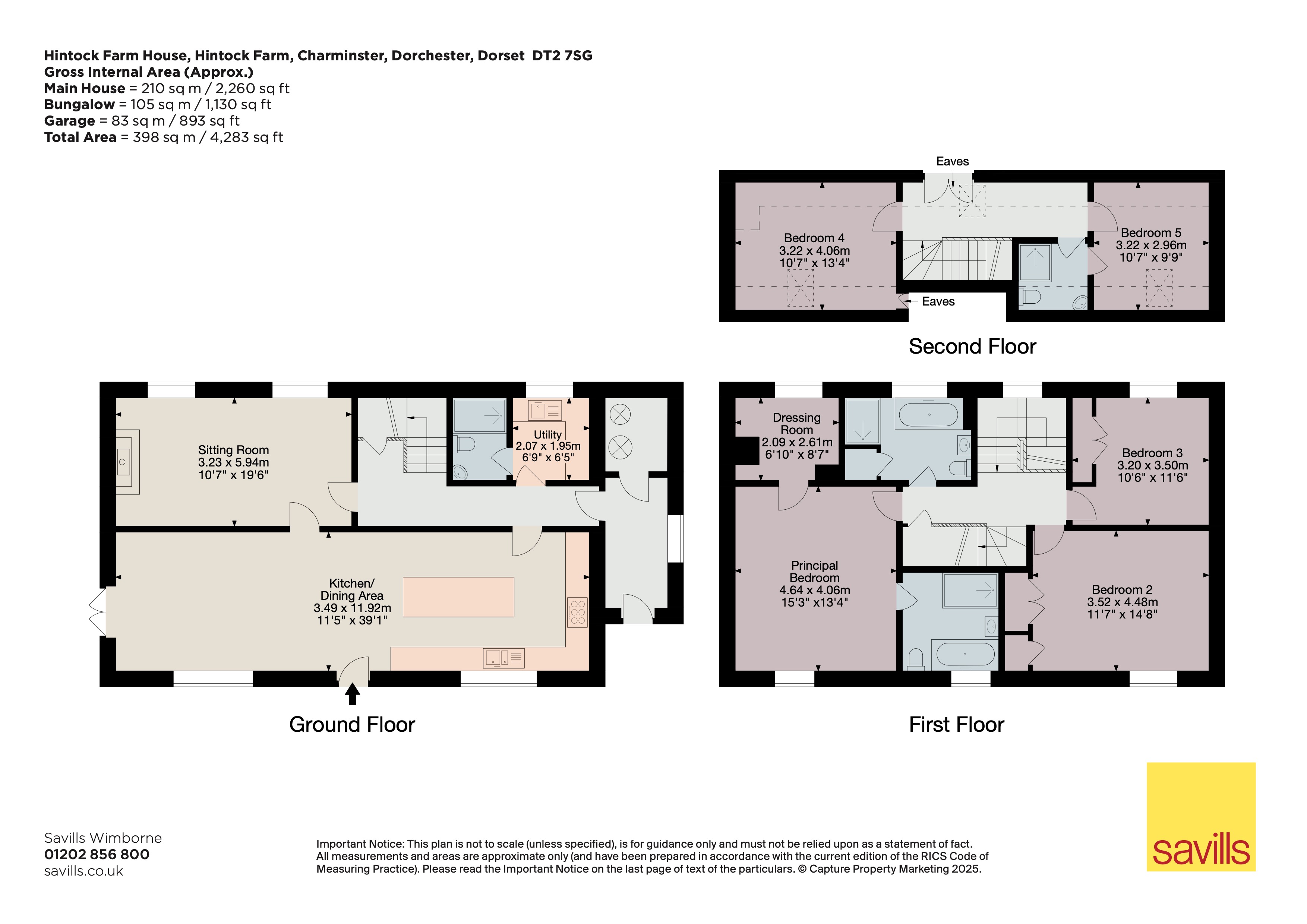 Hintock Farm, Charminster, Dorchester, Dorset, DT2 floorplan