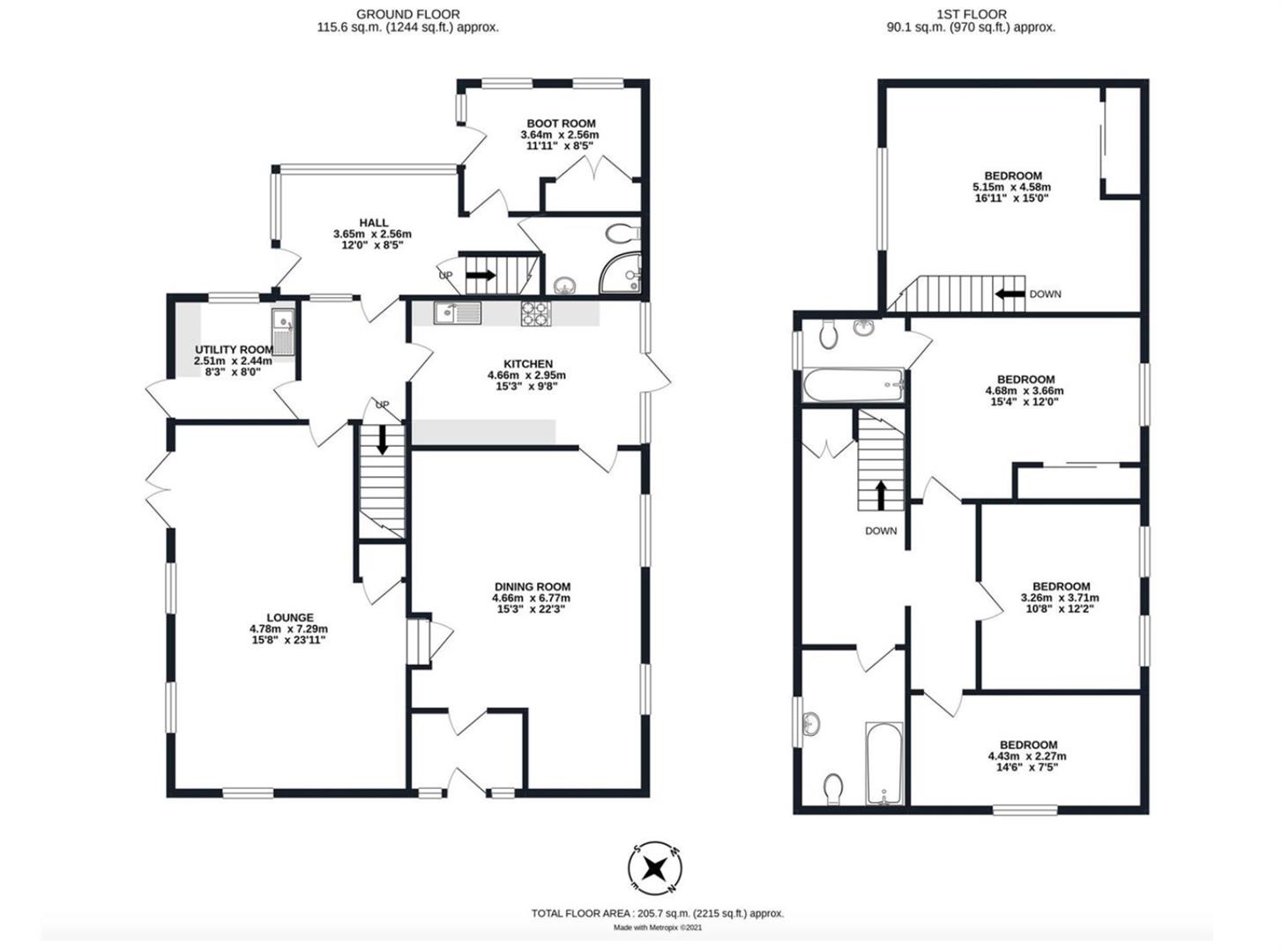 Hill Top Barn Penrith, Hill Top Barn Penrith, Greystoke Gill floorplan