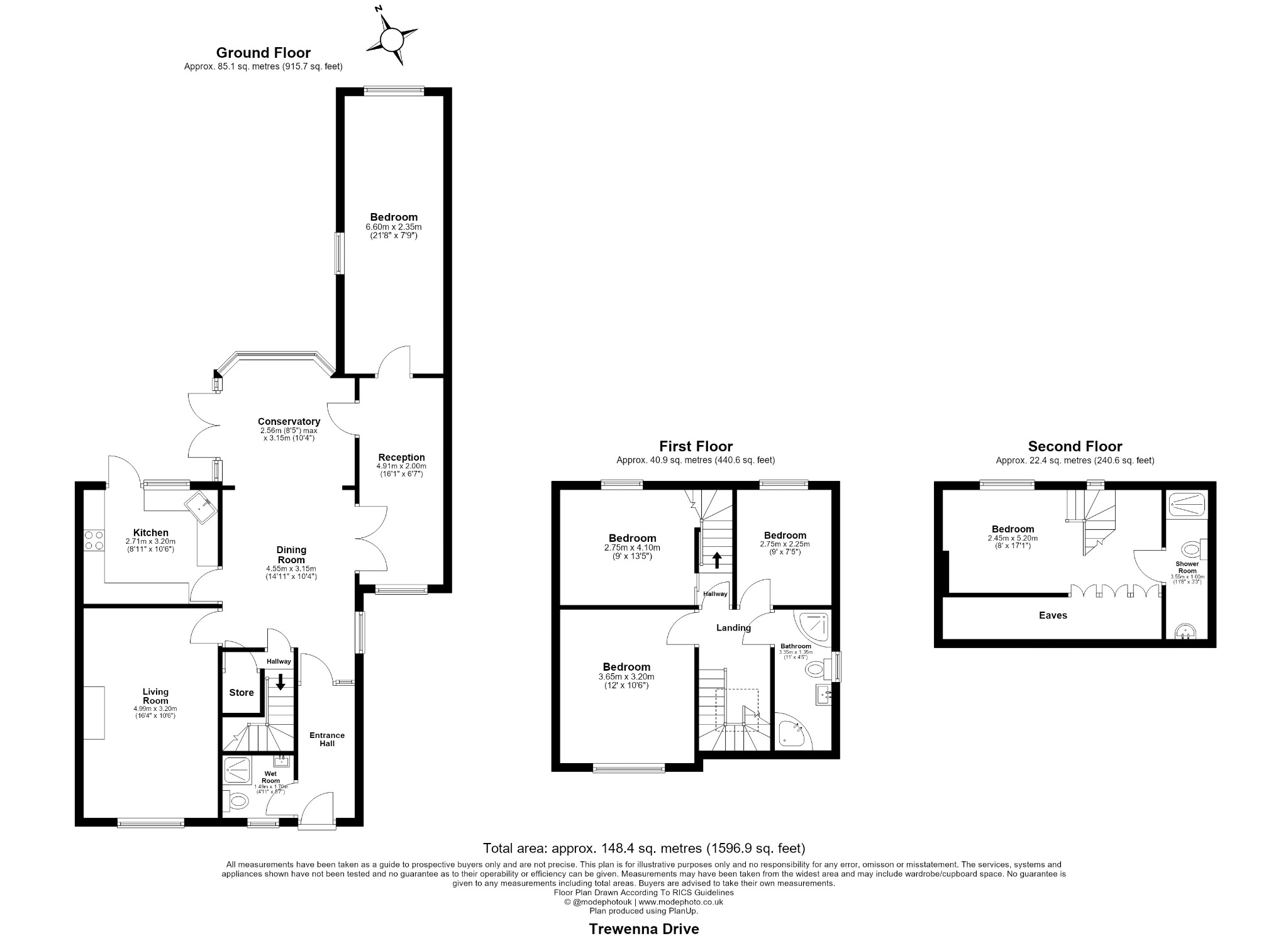 26, Trewenna Drive, Potters Bar floorplan
