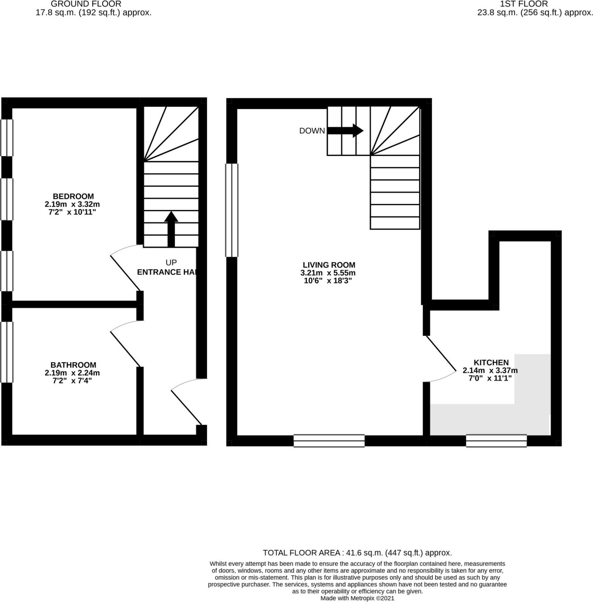 Flat 2, 797a Christchurch Road, Bournemouth floorplan