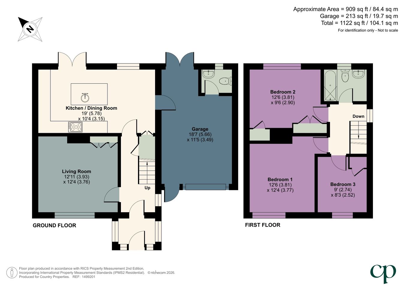 9, Spensley Road, Westoning floorplan