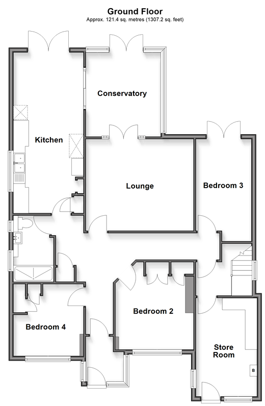 Clarence Avenue Cliftonville, Margate floorplan